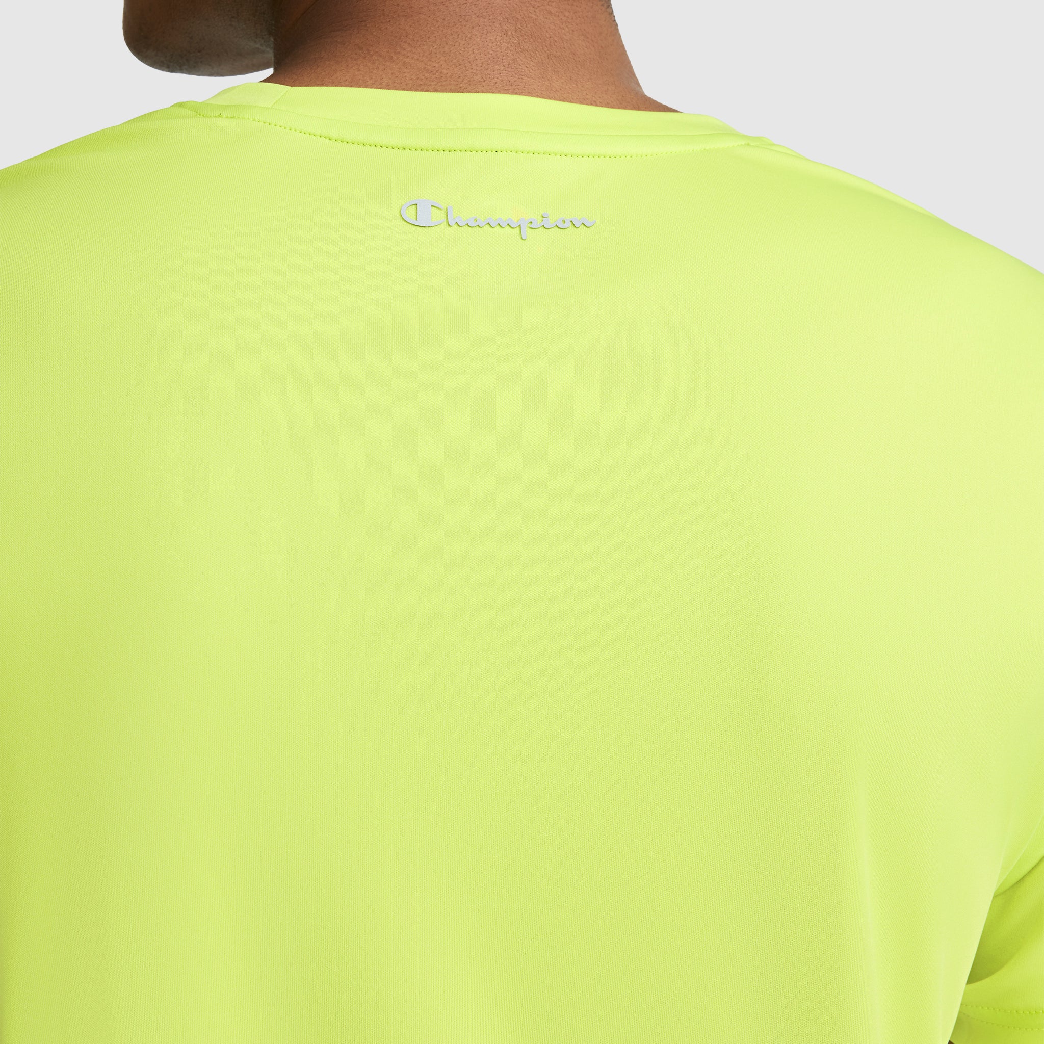 Champion Sport T-Shirt Reflective C Logo tee-shirt homme Wild Lime vert