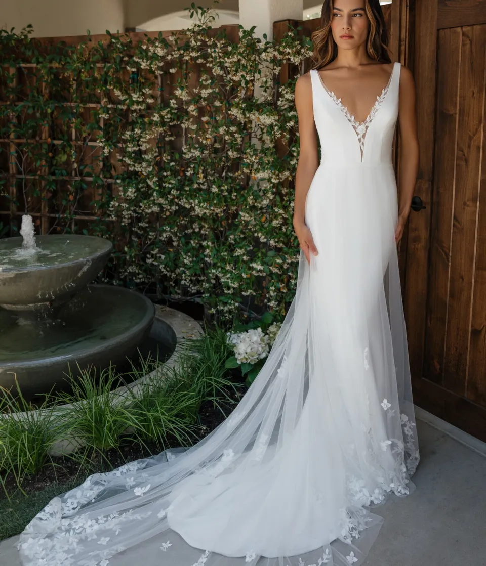 Le Jour de Notre Oui Robes de mariée THALIA robe manches longues
