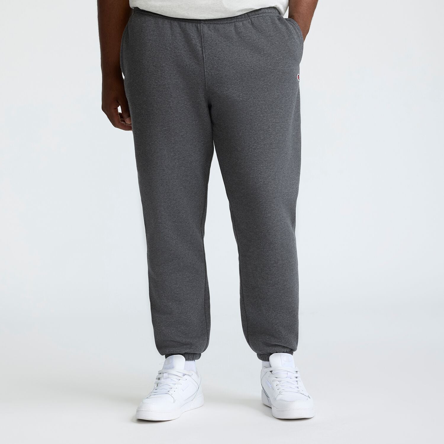 Champion Powerblend Pantalon Jogging Granite Heather