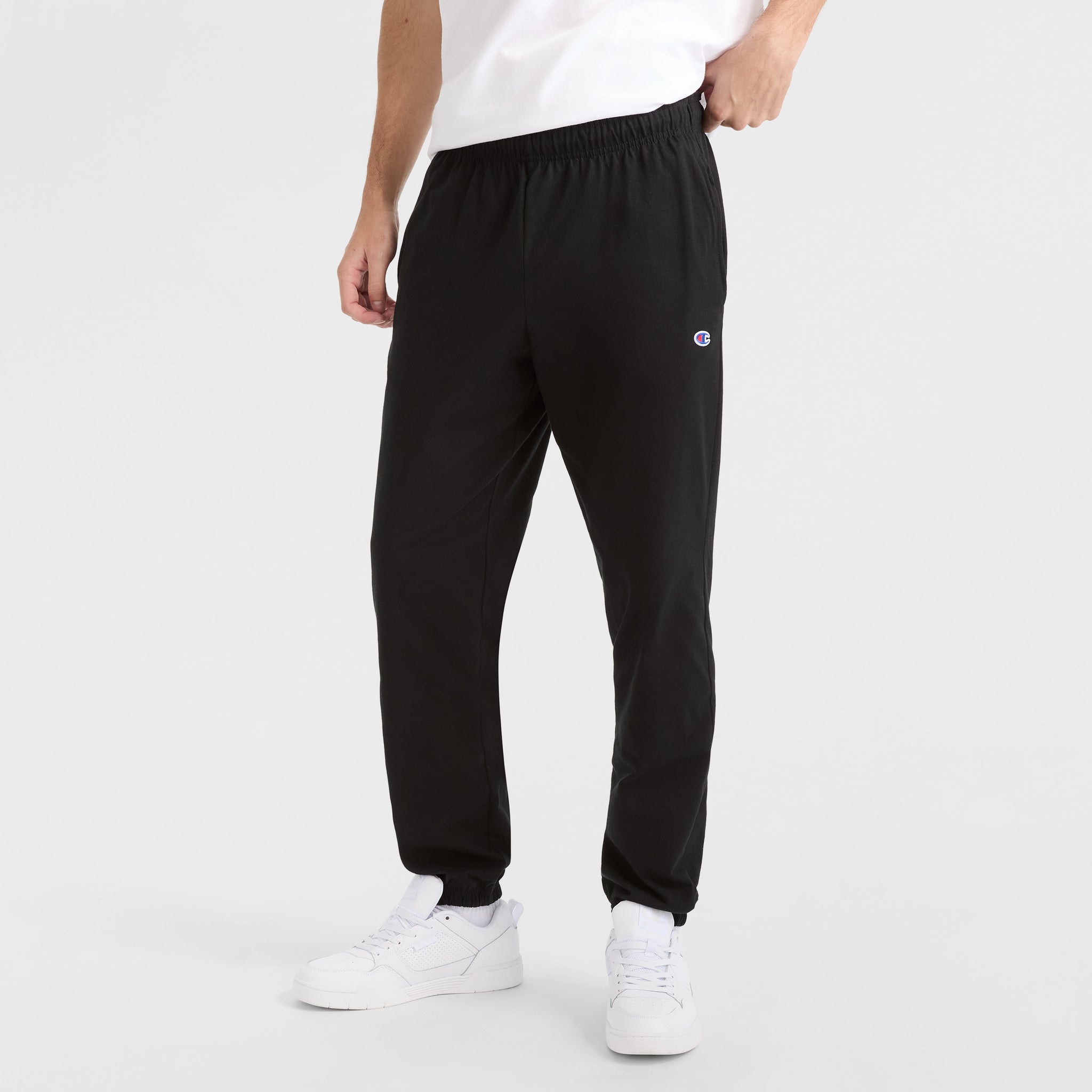 Champion Lightweight Lounge Pants jogging noir coton Black