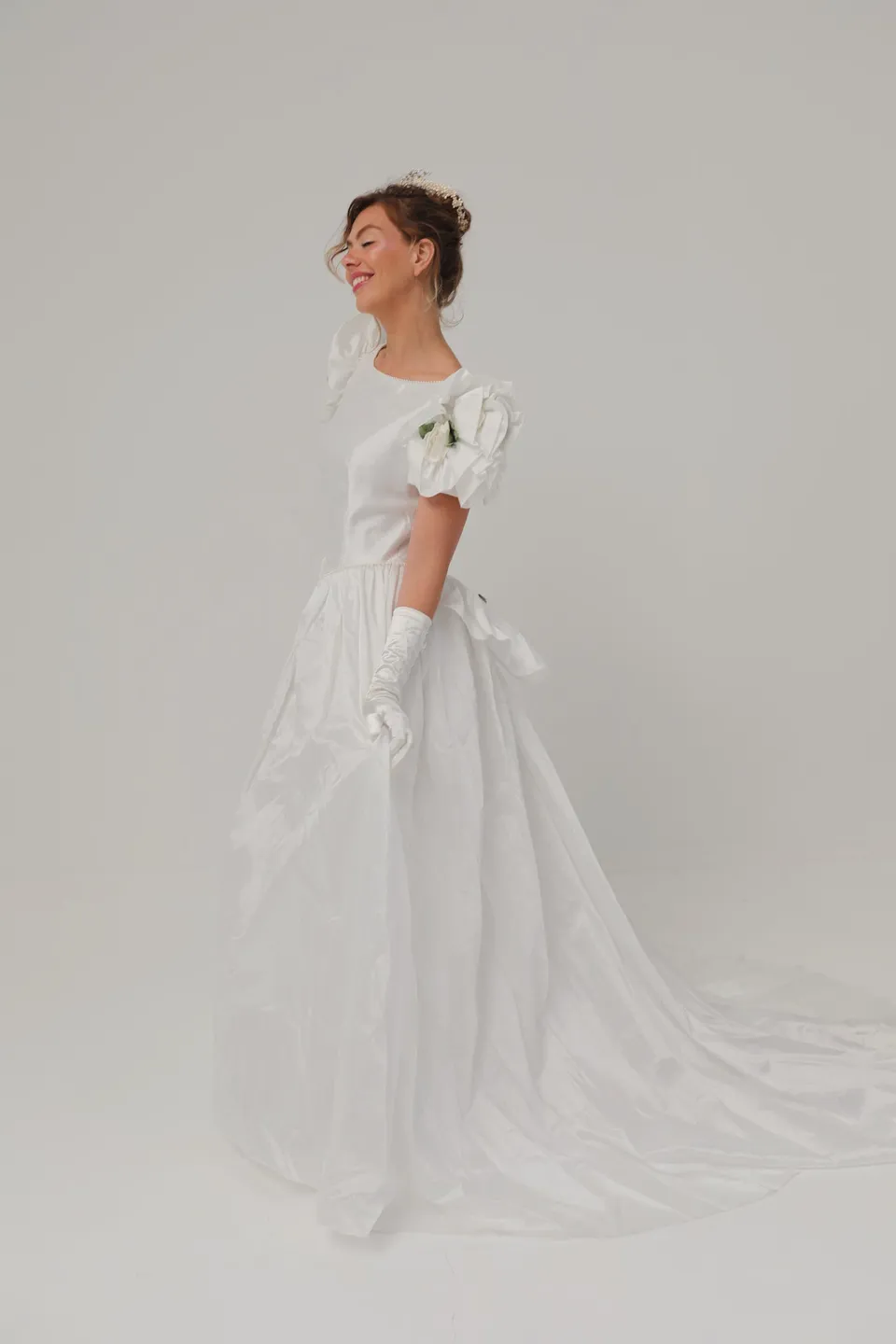 Solène Gisèle La mariée Ombeline robe de mariée blanche 38 perles