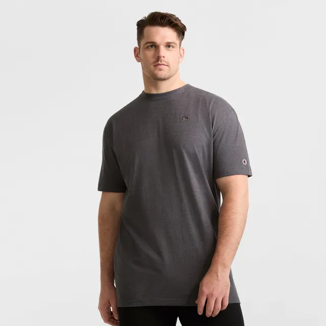 Champion Classic T-Shirt C Logo homme Granite Heather coton