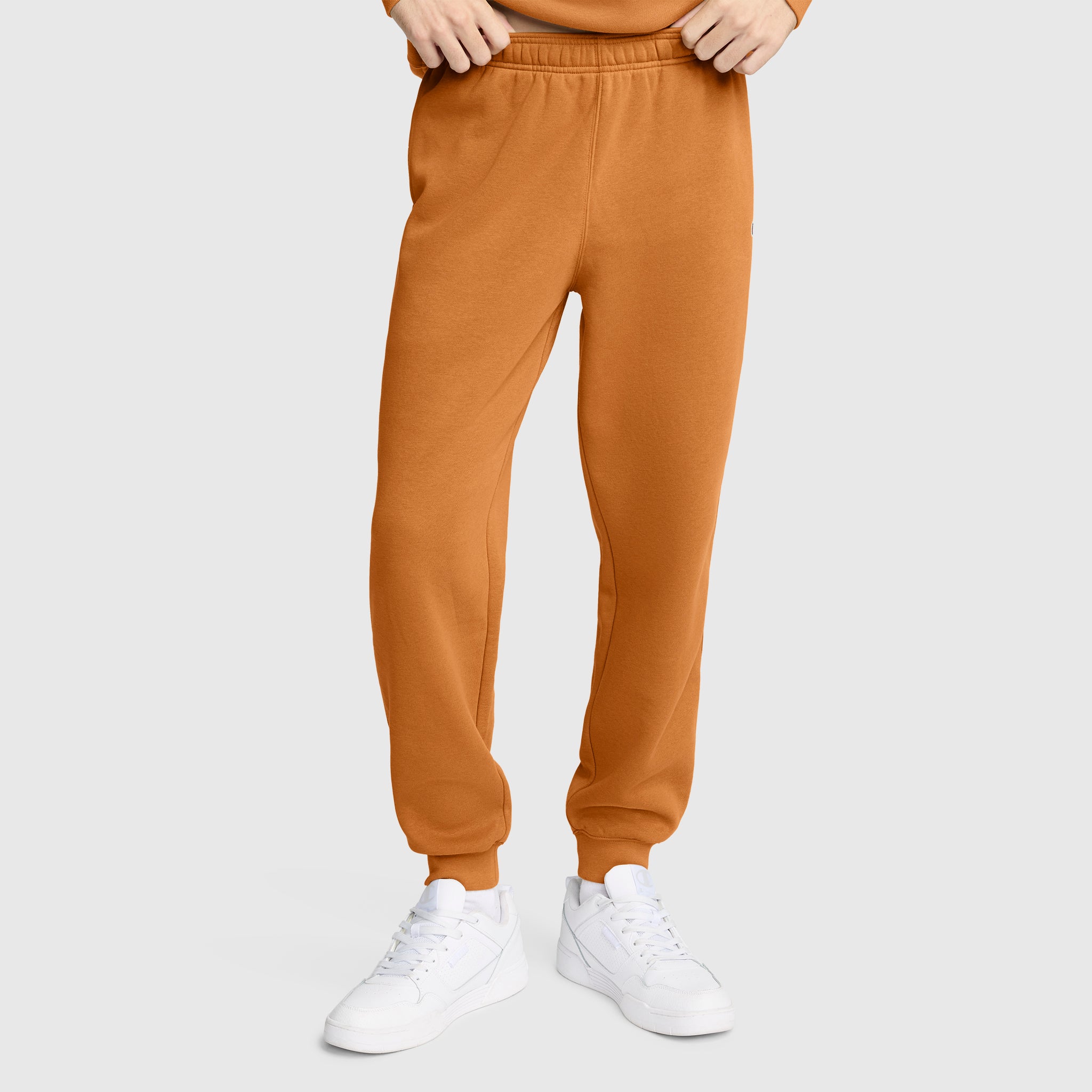 Champion Powerblend Joggers C Logo jogging orange coton