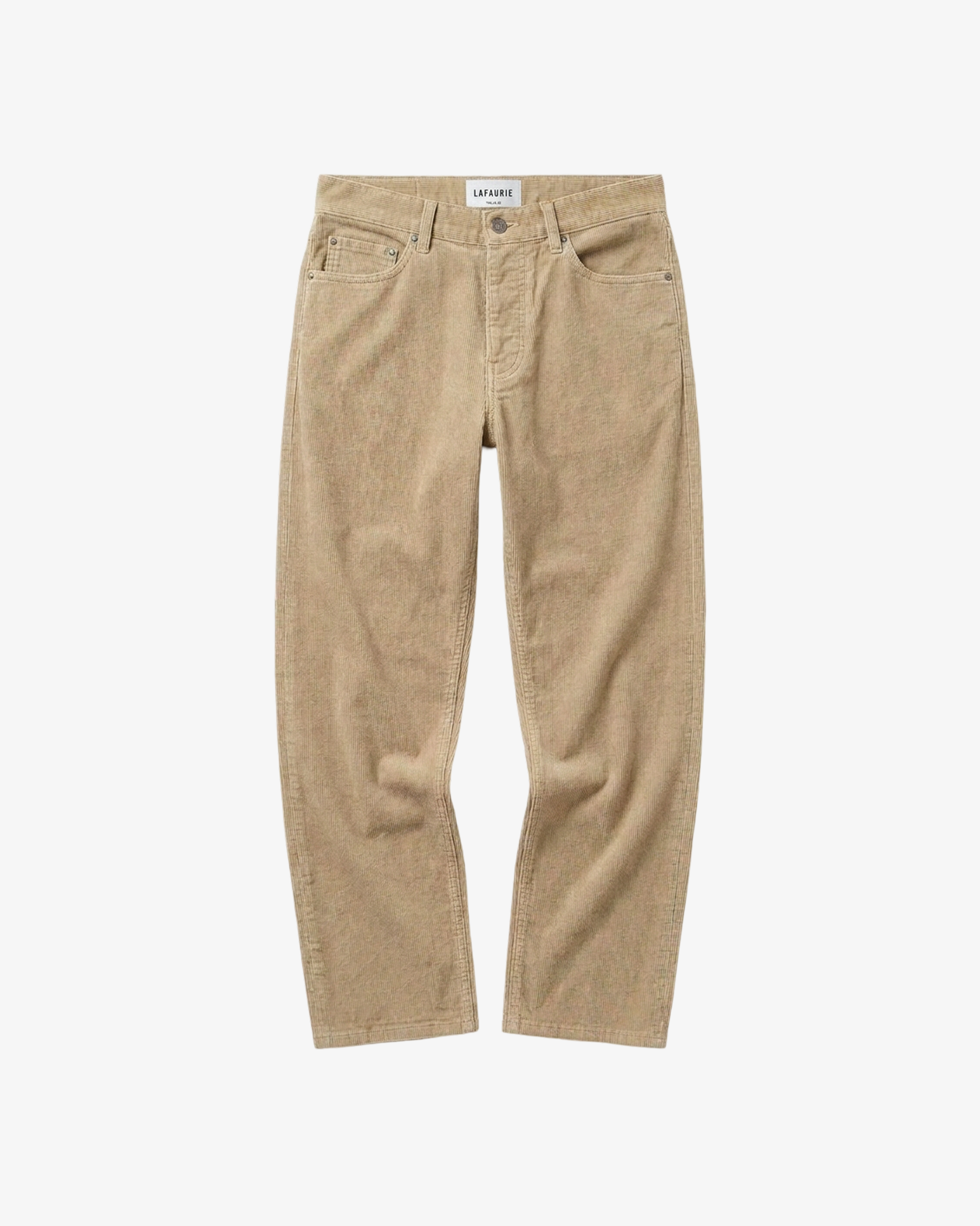 LAFAURIE Cassius pantalon beige pierre ajusté