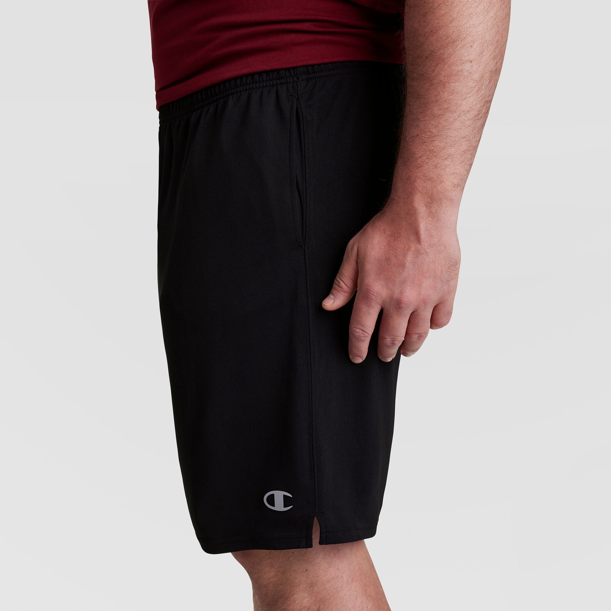 Champion Shorts 10 short sport homme noir grande taille