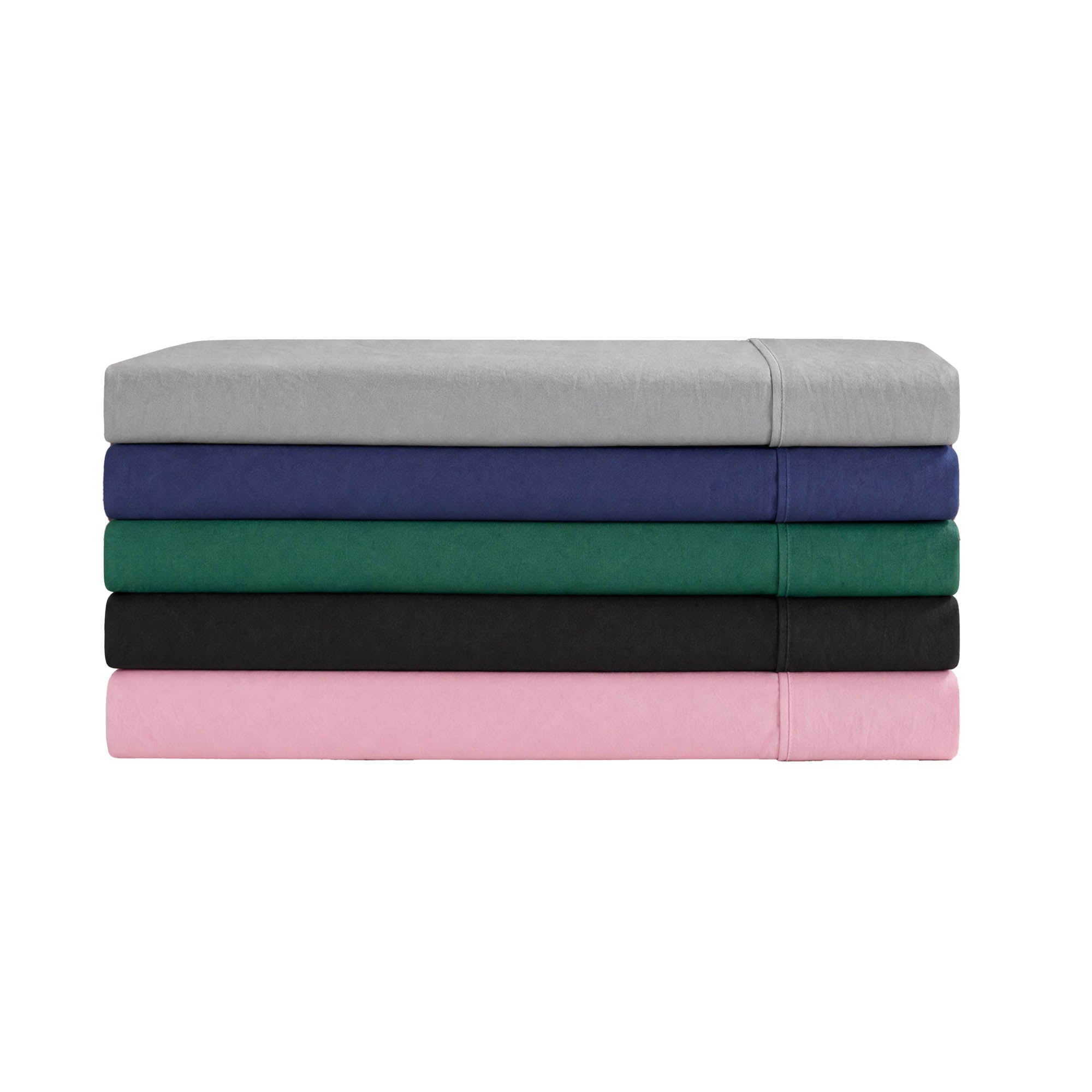 Champion Peak Comfort parure draps bleu profond Queen