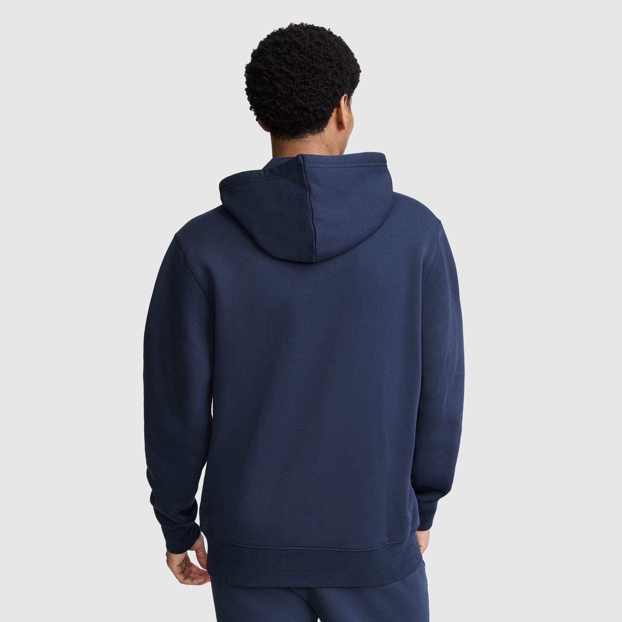 Champion Powerblend Hoodie sweat homme bleu coton