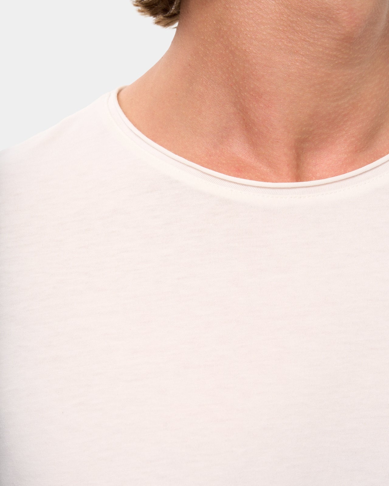 LAFAURIE ACHILLE T-shirt Blanc Manches Longues Coton