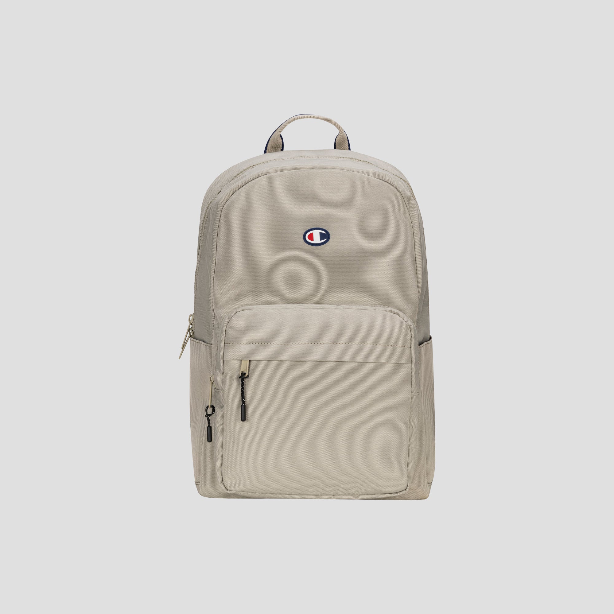 Champion Level Sac à Dos Beige Ordinateur 17 Pouces Patch Caoutchouc