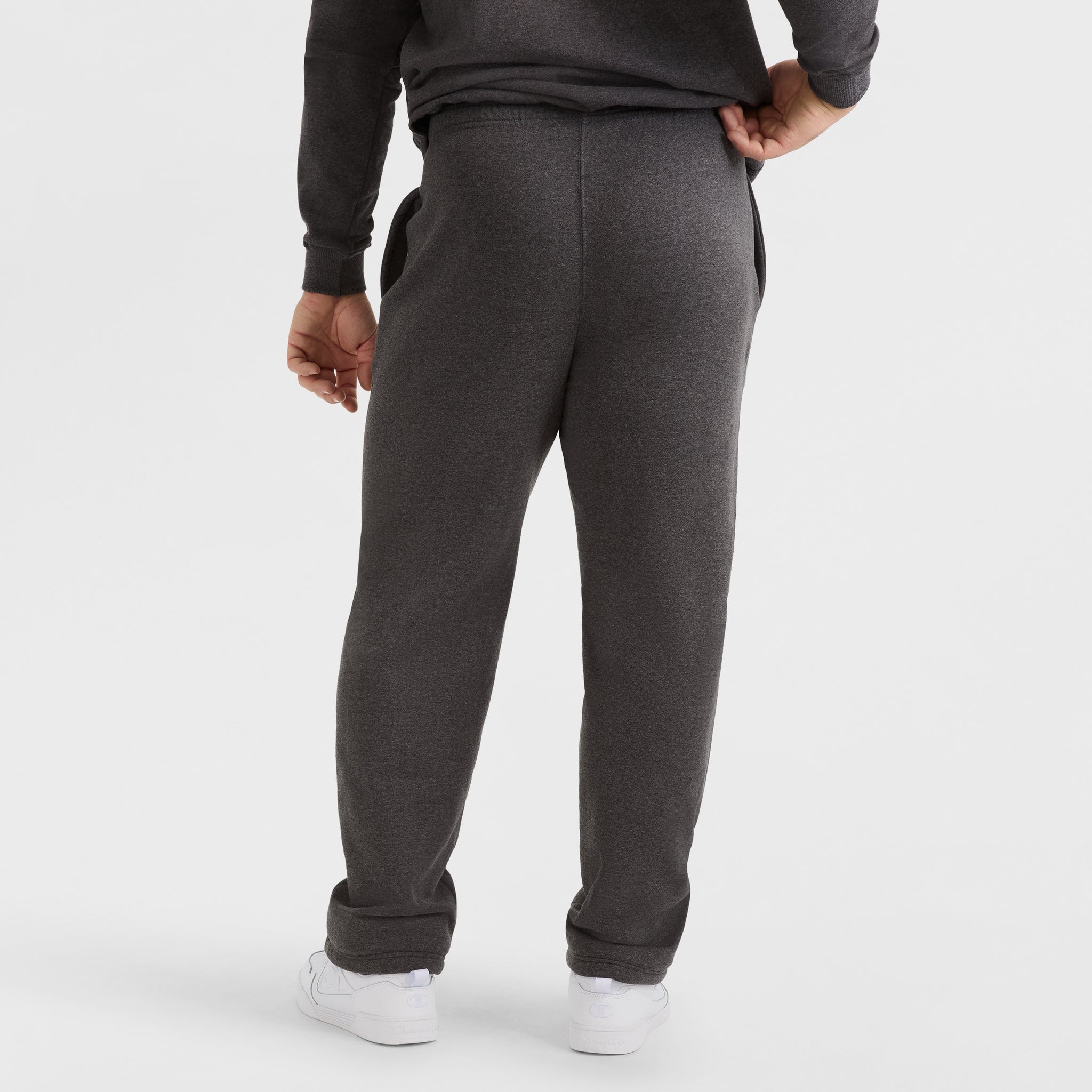 Champion Powerblend jogging homme gris chiné grande taille