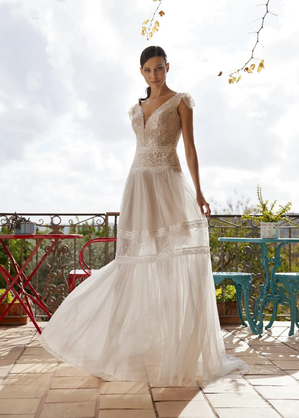 Hervé Paris My Freedom Angela robe de mariée fluide