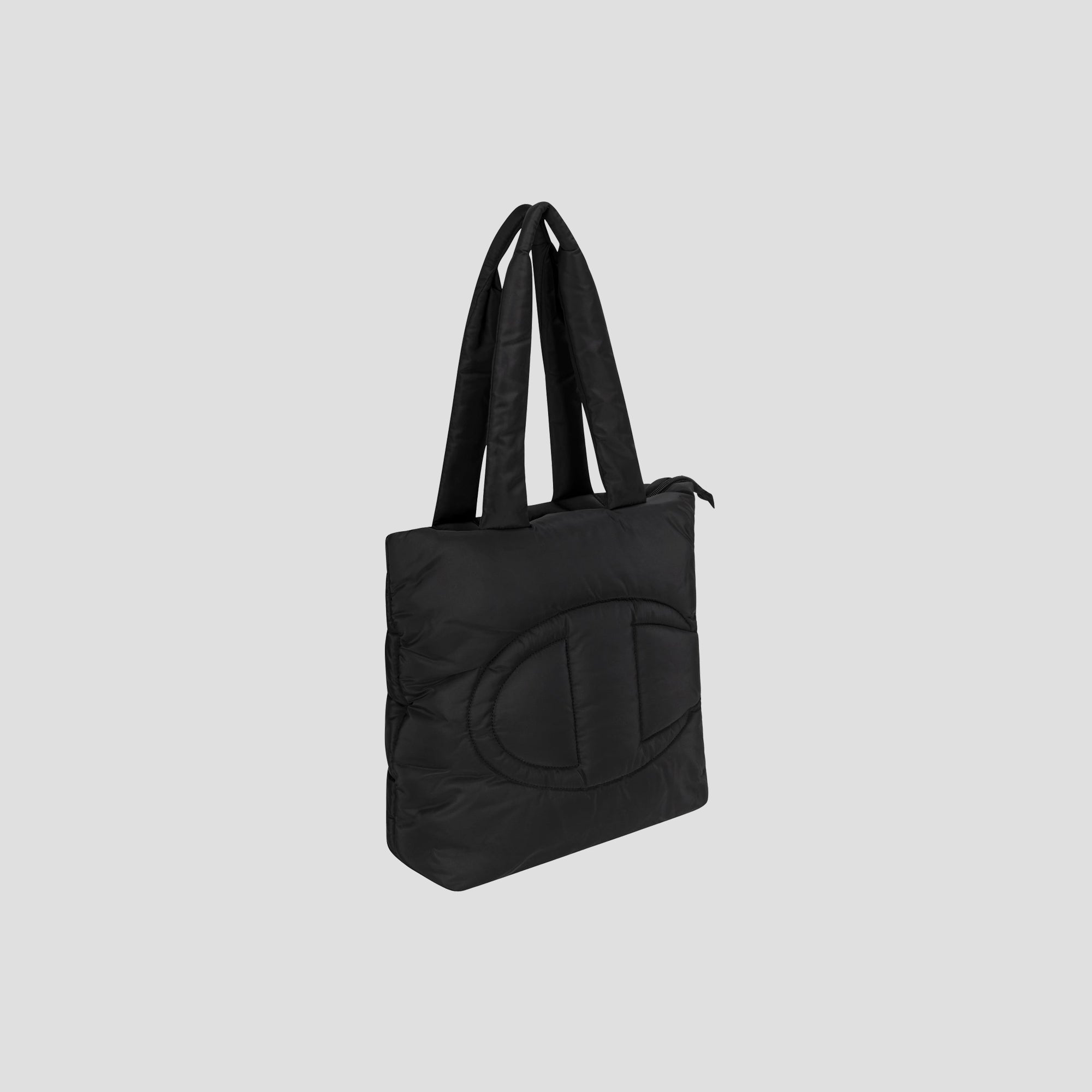 Champion Billie sac tote matelassé noir