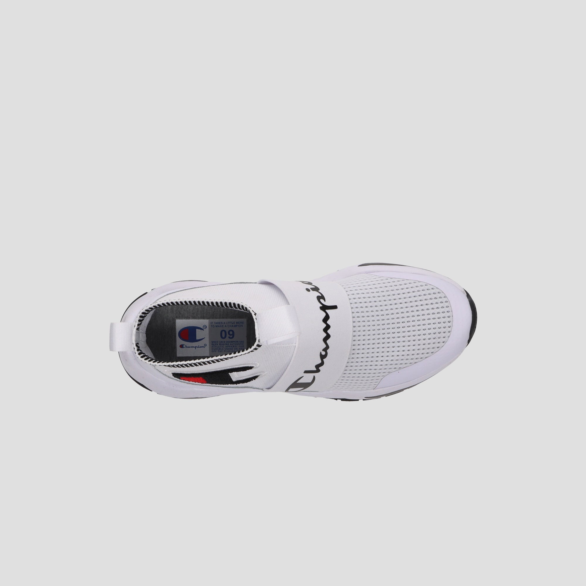 Champion Rally Pro Basket montante Homme Blanc knit EVA