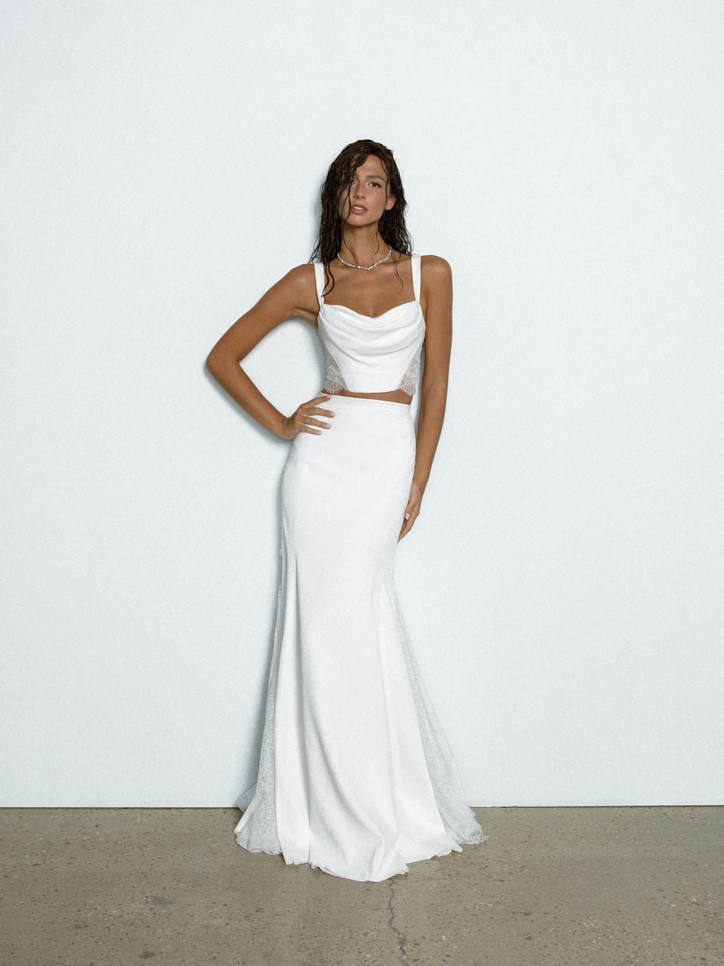 Rime Arodaky Bridal Love Pill robe de mariée crop top