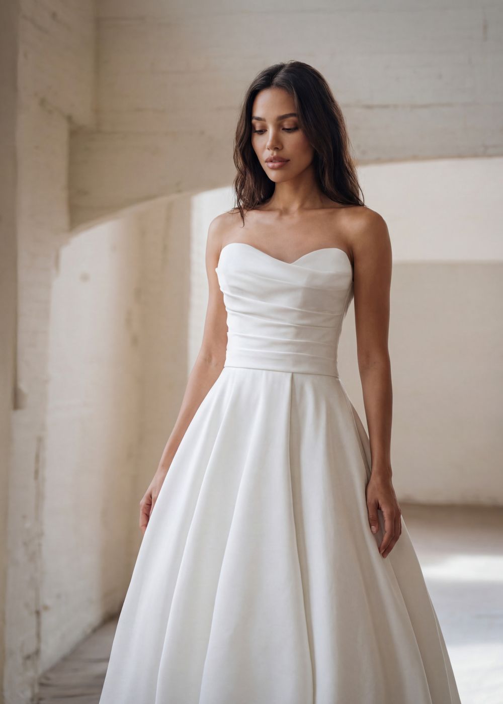 Hervé Paris Promise Posie robe de mariée longue
