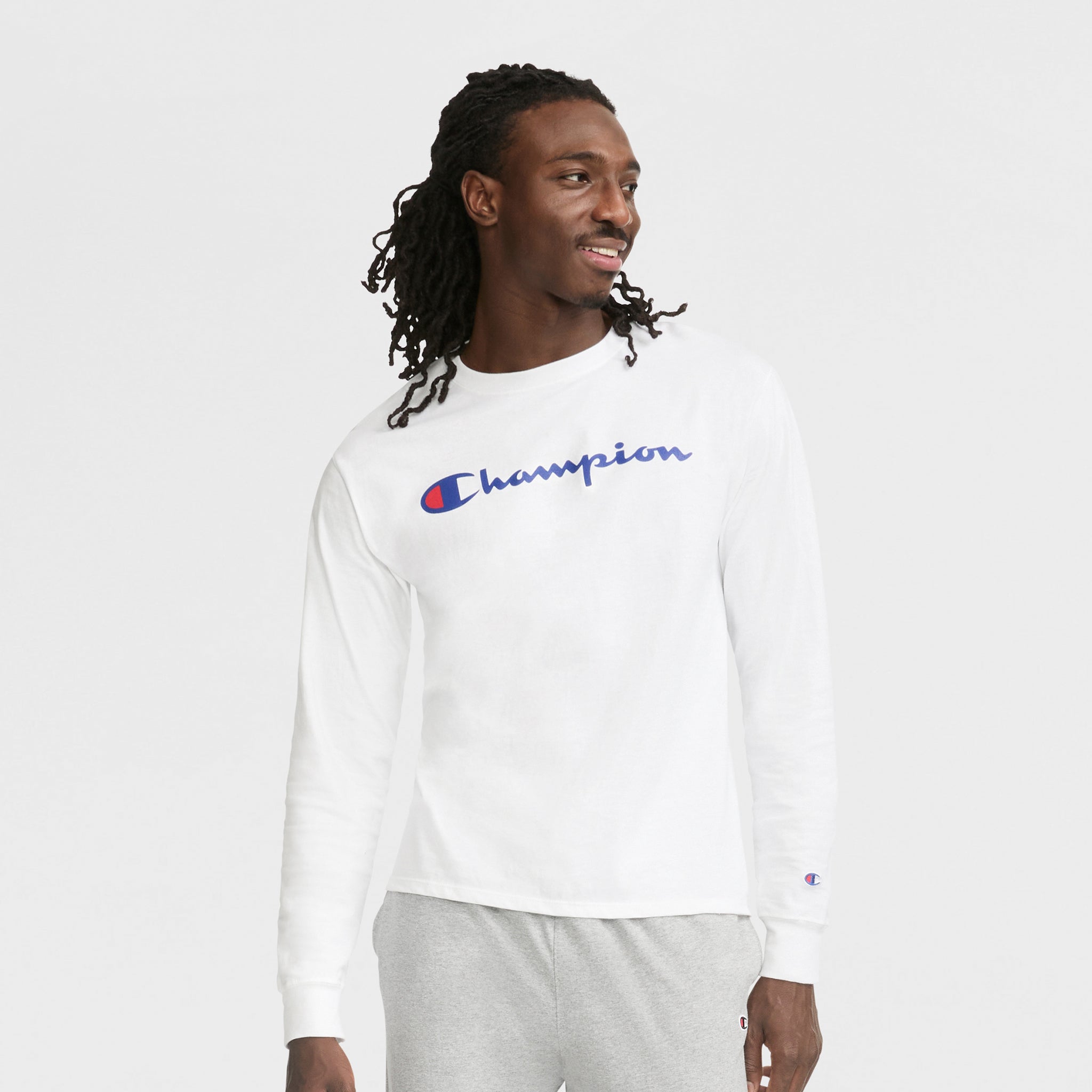 Champion Lightweight Lounge Joggers C Logo jogging gris Manhattan