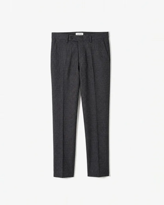 Lafaurie Sartre pantalon gris anthracite laine