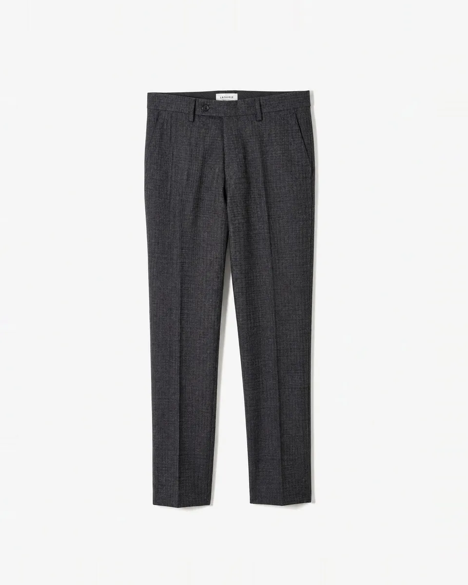 Lafaurie Sartre pantalon gris anthracite laine
