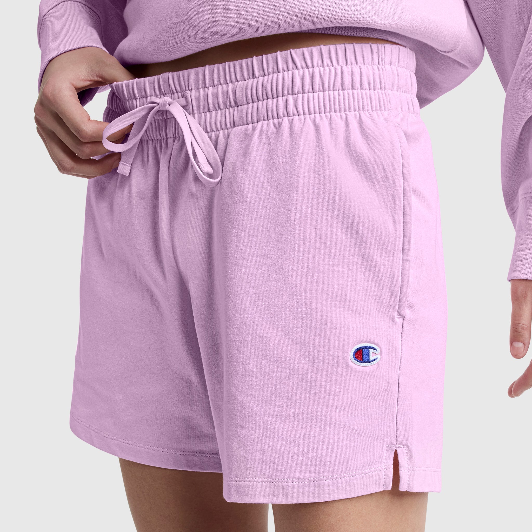 Champion 4" Lightweight Lounge Short smoky grape femme