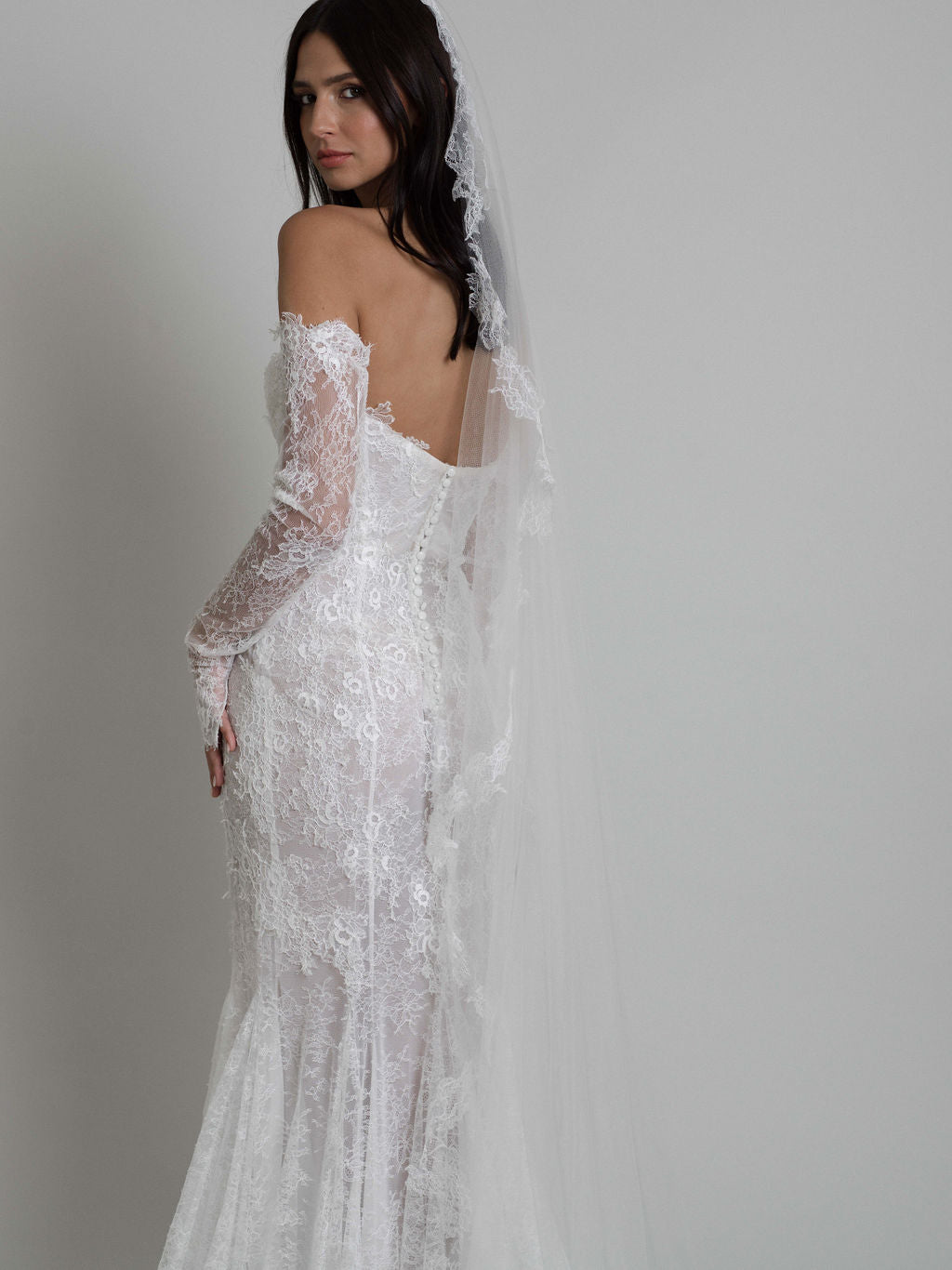 Rime Arodaky Bridal Infinity robe de mariée sirène dentelle