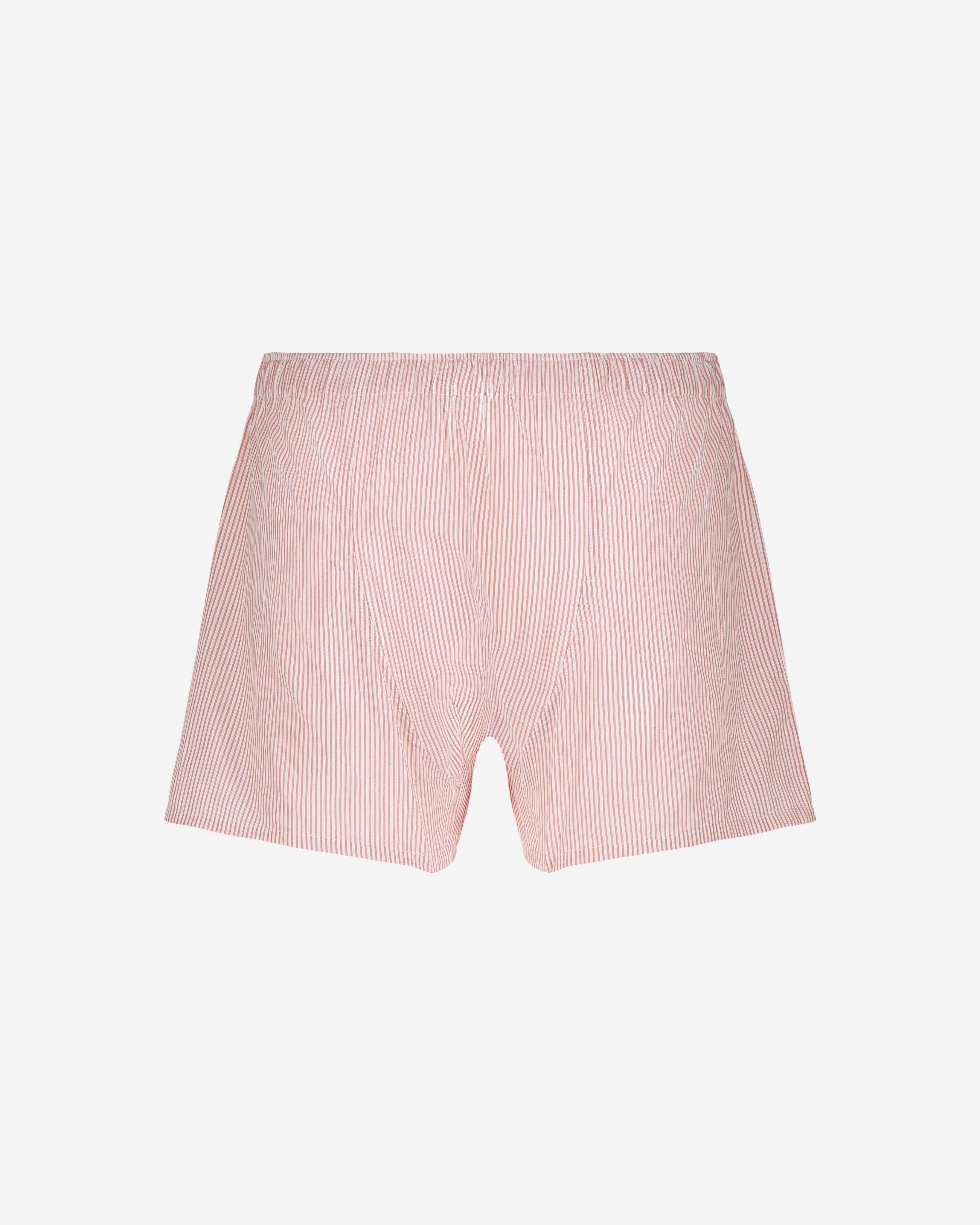 Lafaurie Vinnie Blanc/Orange caleçon rayé coton homme