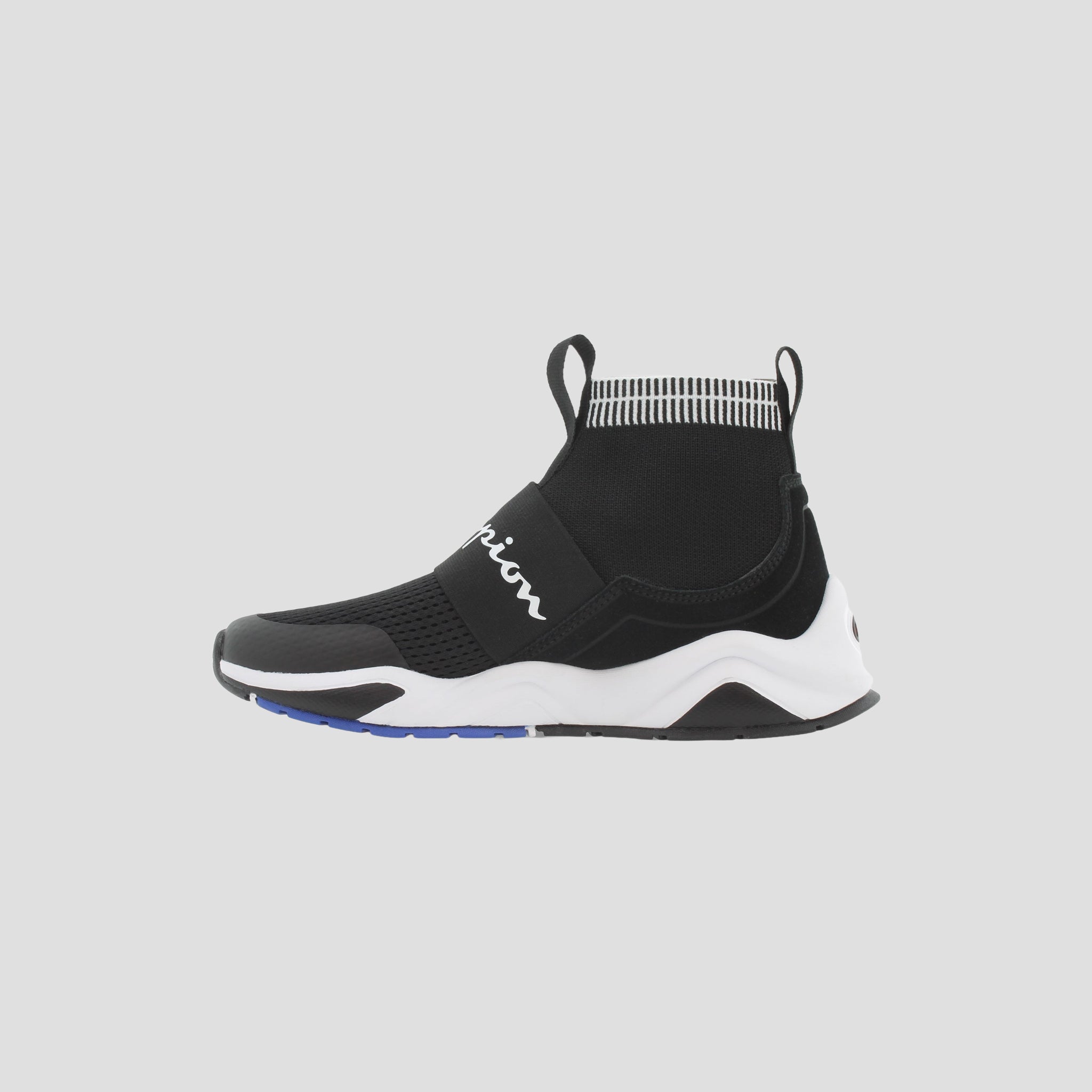 Champion Rally Pro baskets enfant noir montantes knit