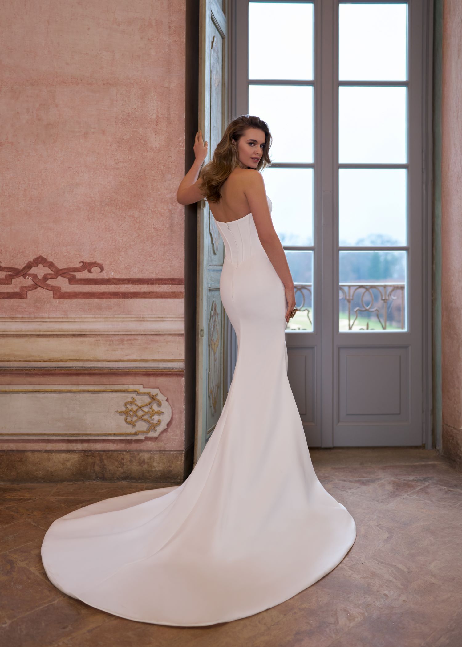 Hervé Paris Novel Collection Nathalie robe de mariée longue
