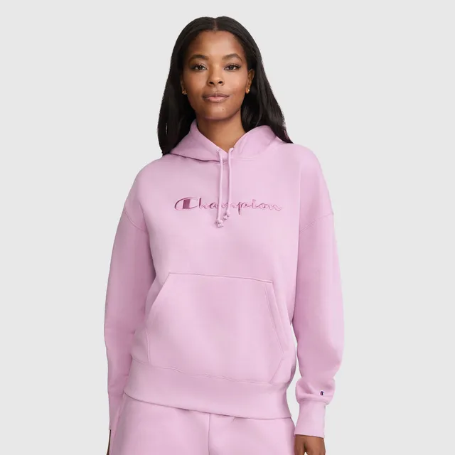 Champion Powerblend Freshman hoodie femme violet molleton