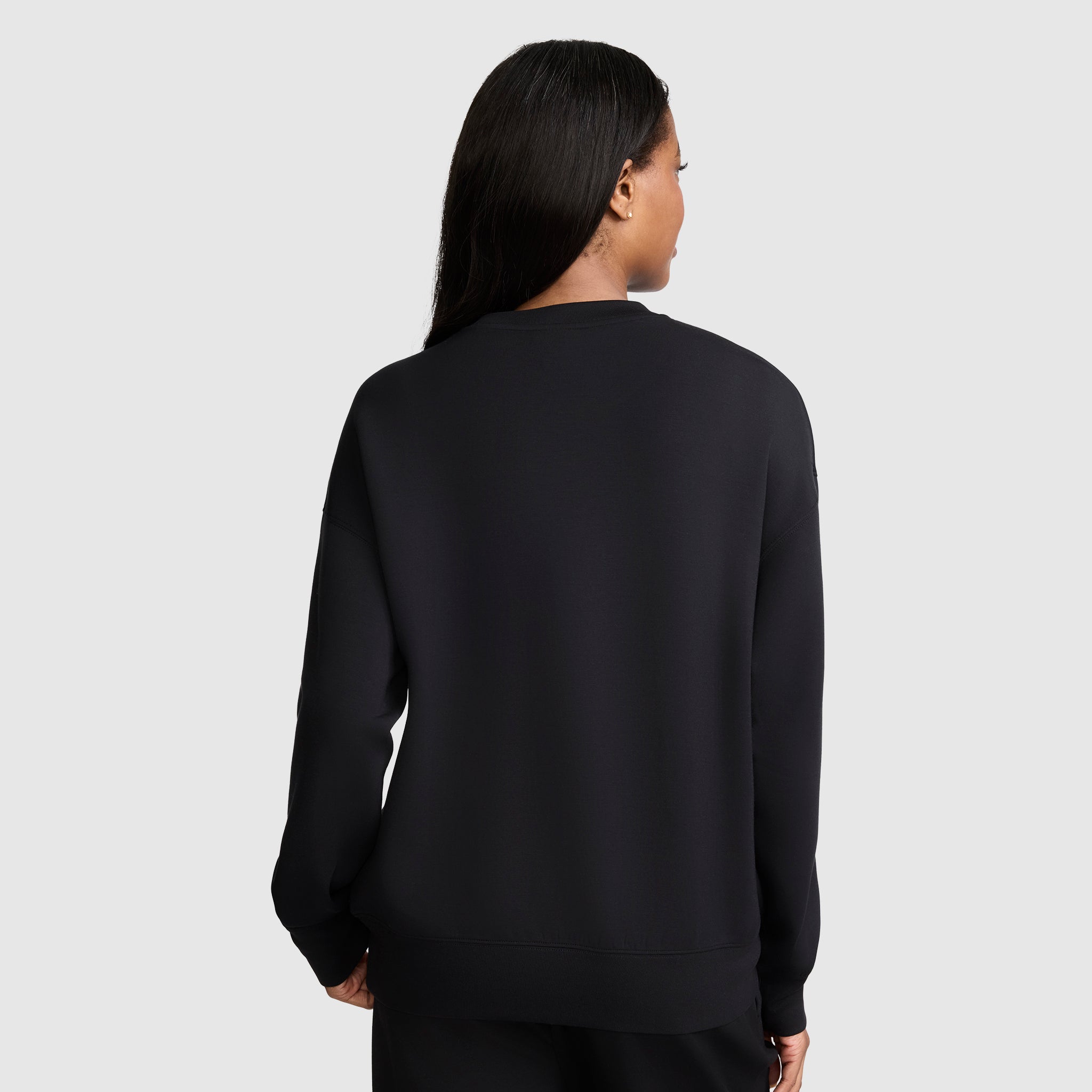 Champion Crewneck Pullover sweat col rond noir coupe standard