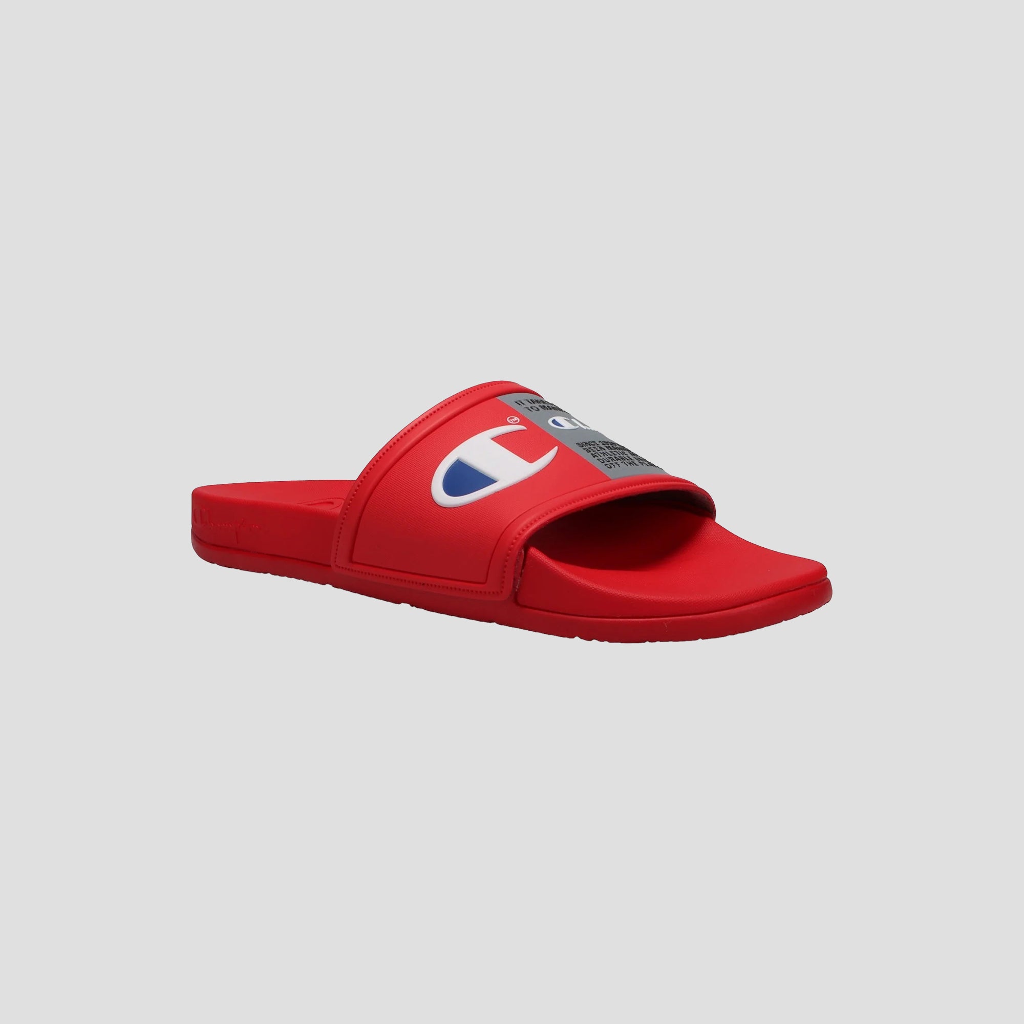 Champion IPO Squish Slide claquette Scarlet/Blanc/Bleu