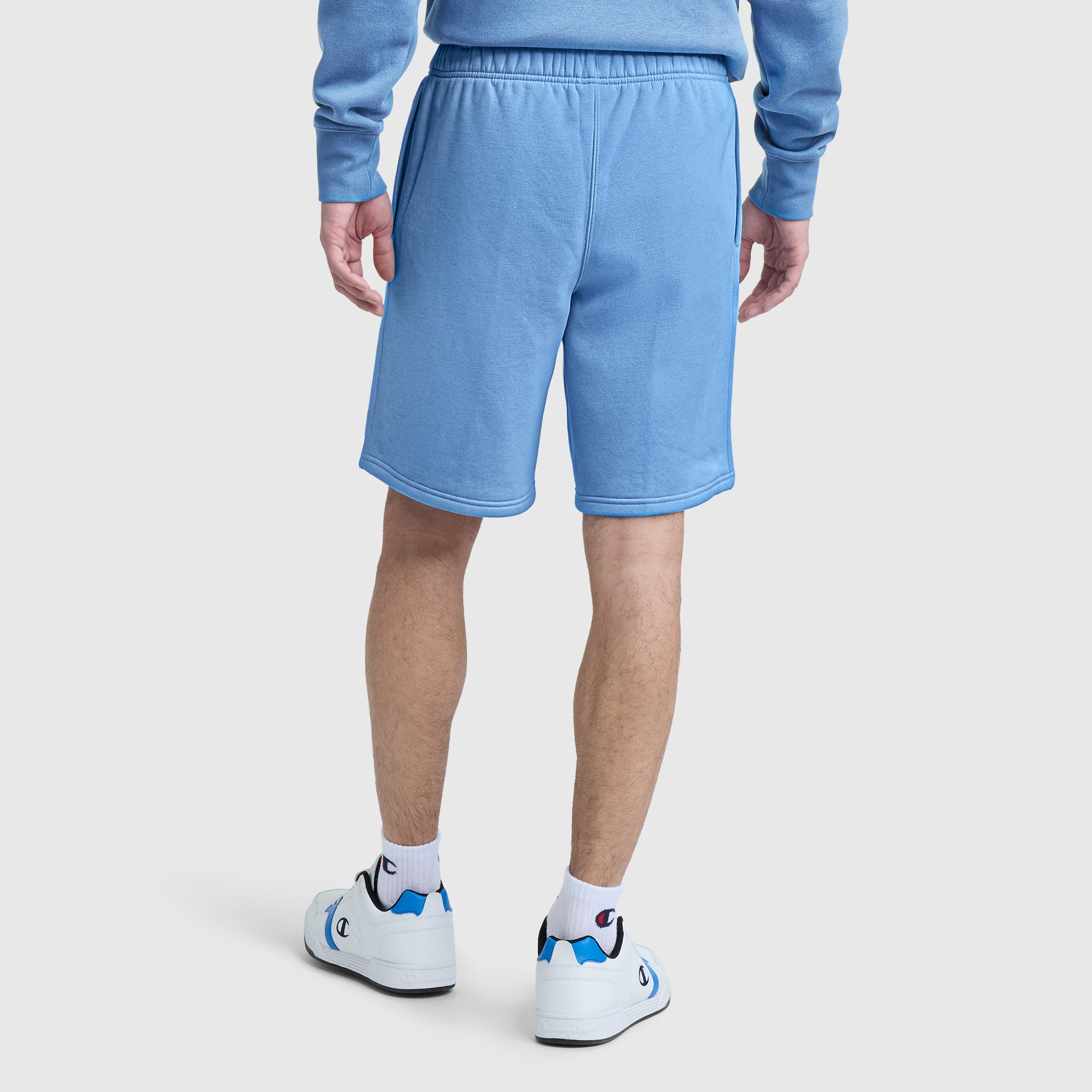 Champion 10" Powerblend Fleece Short short bleu Riviera
