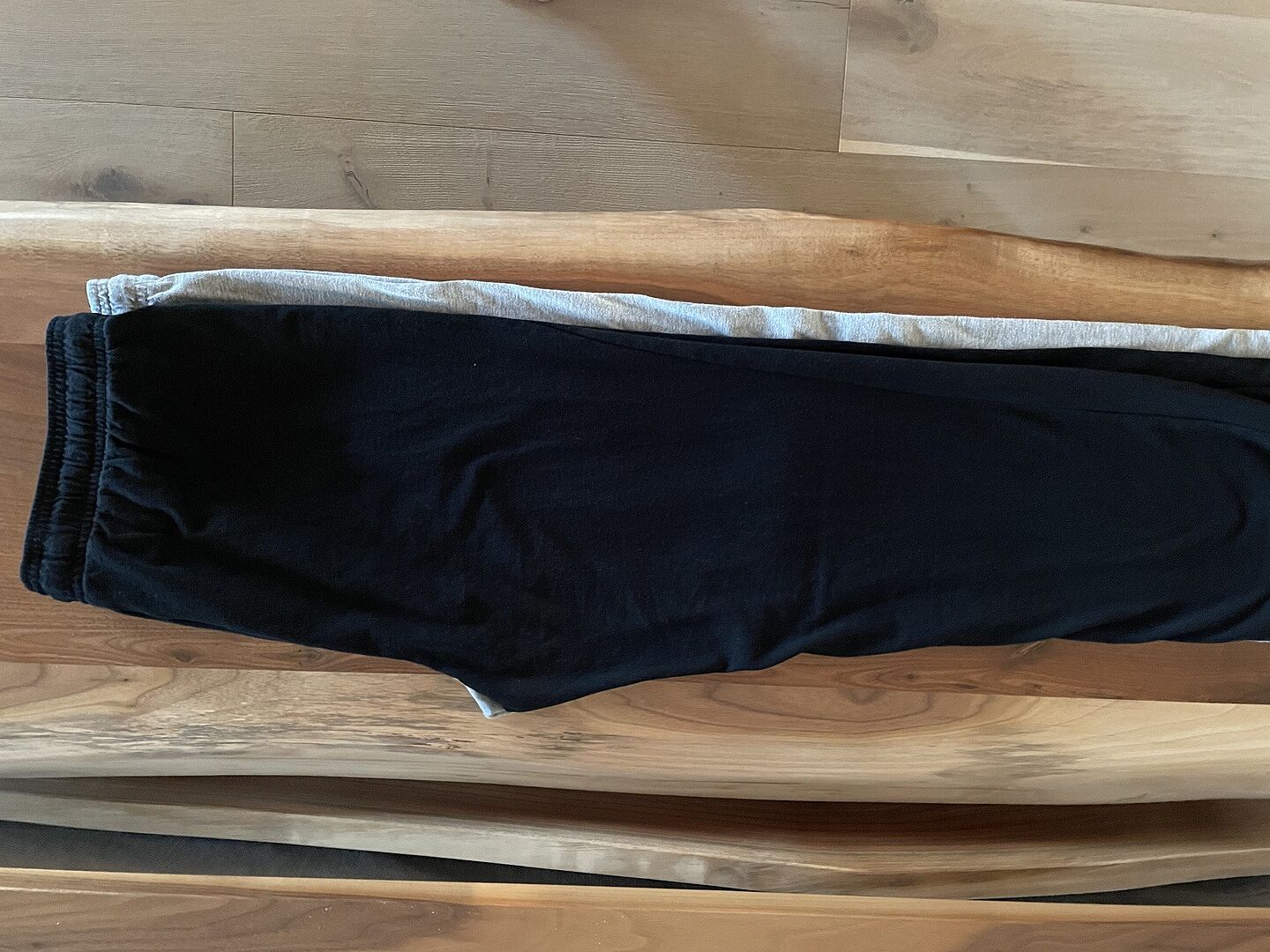 Champion Pants Lightweight pantalon jogging gris coton taille élastique