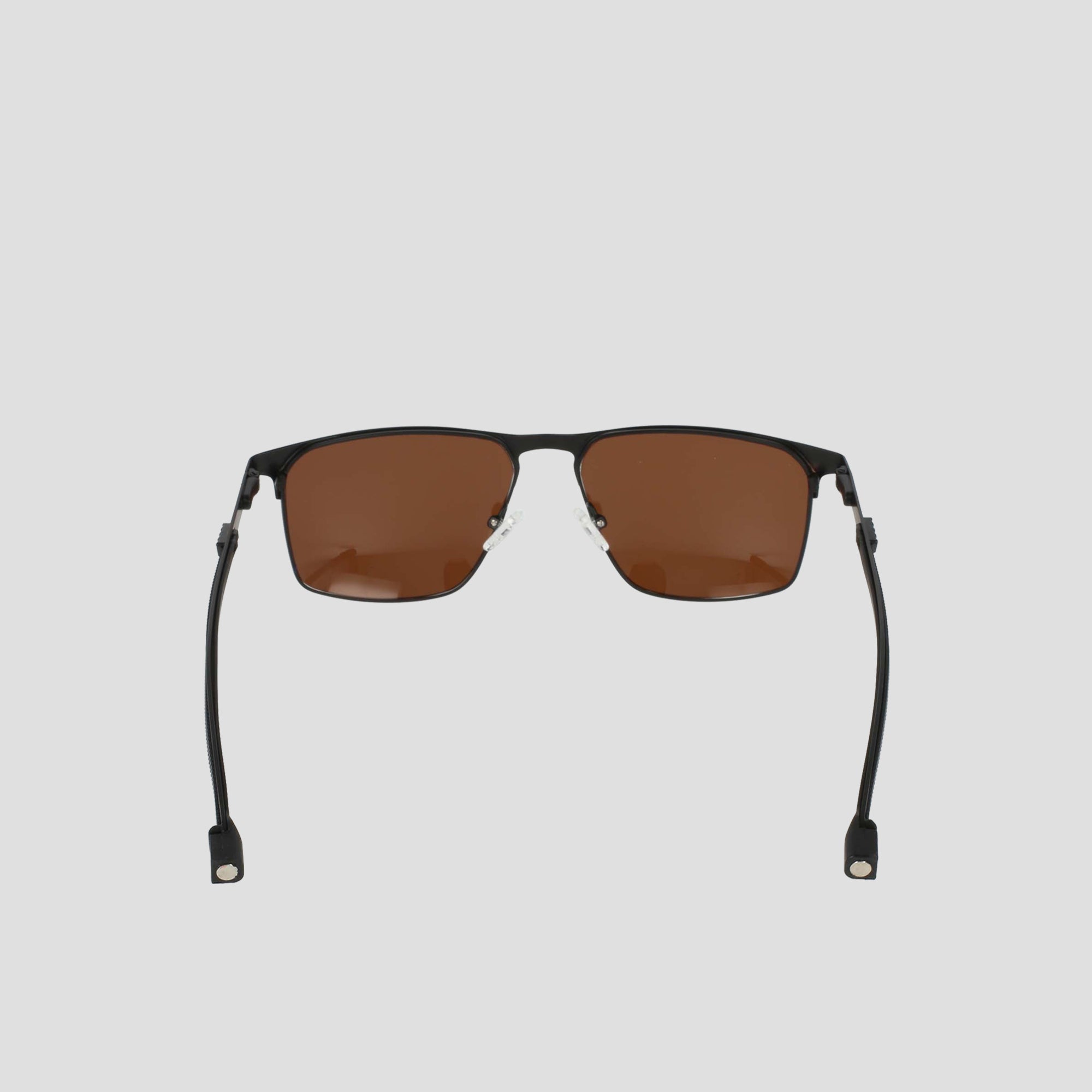 Champion Steele Lunettes de soleil polarisées marron carré