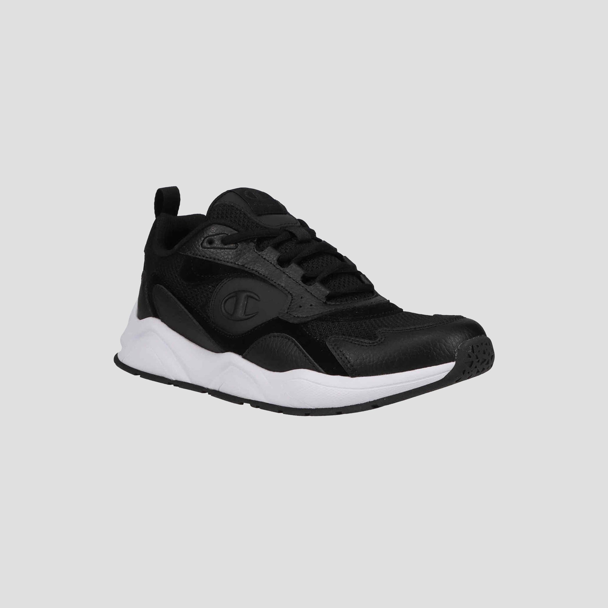 Champion 9318 Vale sneakers homme noir/blanc cuir