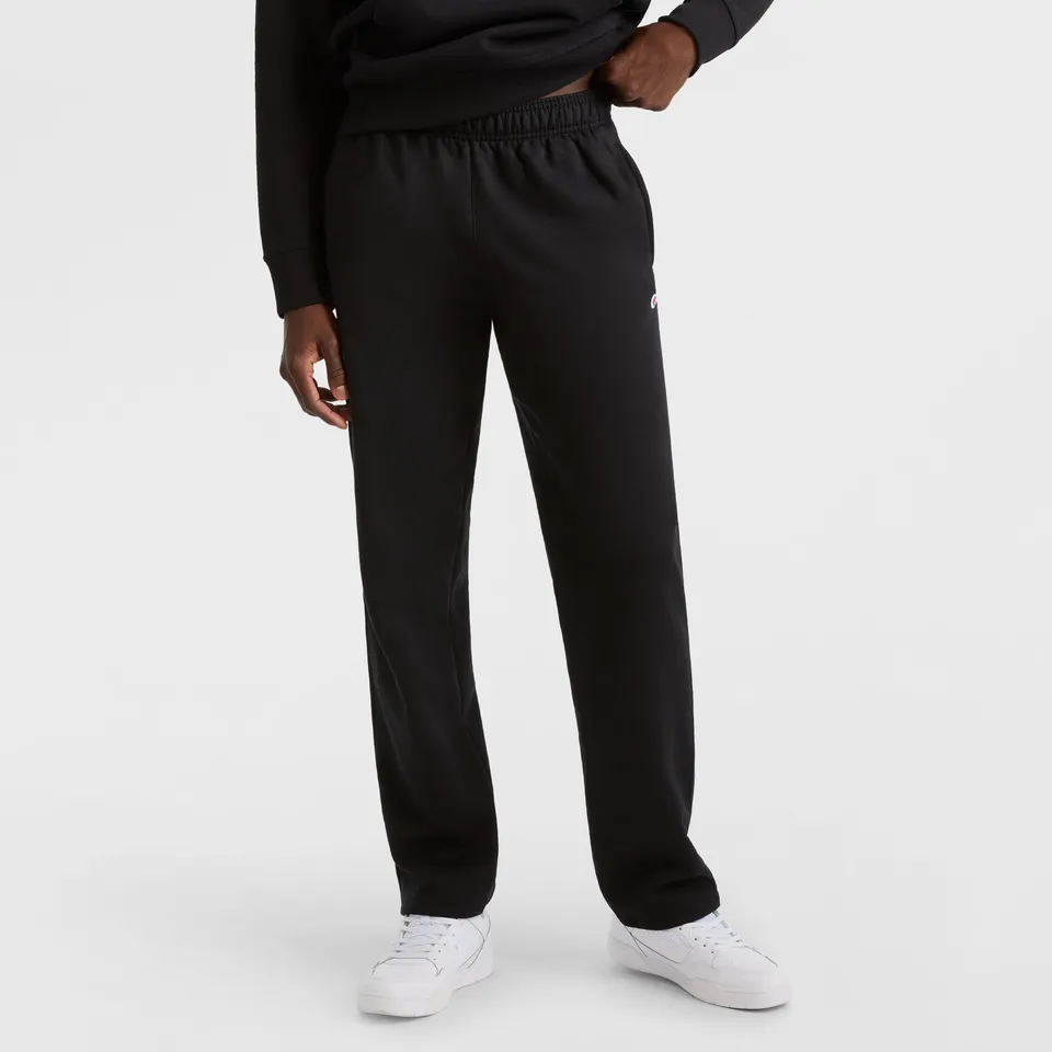Champion Powerblend Open Hem C Logo sweatpants jogging noir molleton