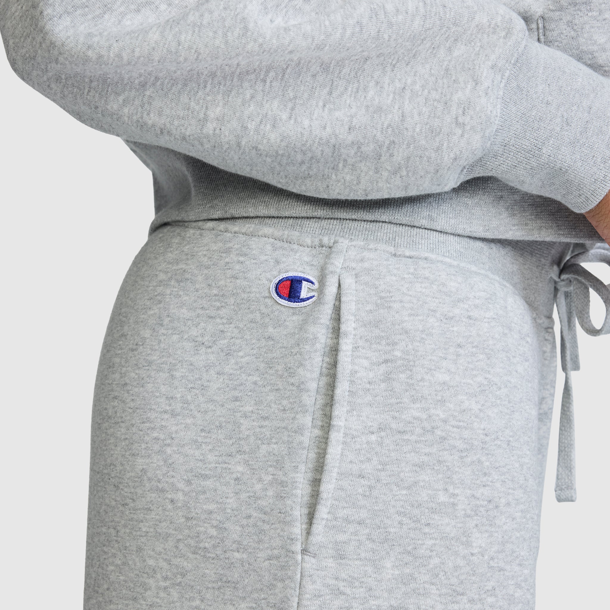 Champion Wide Leg Fleece jogging large gris Oxford Grey