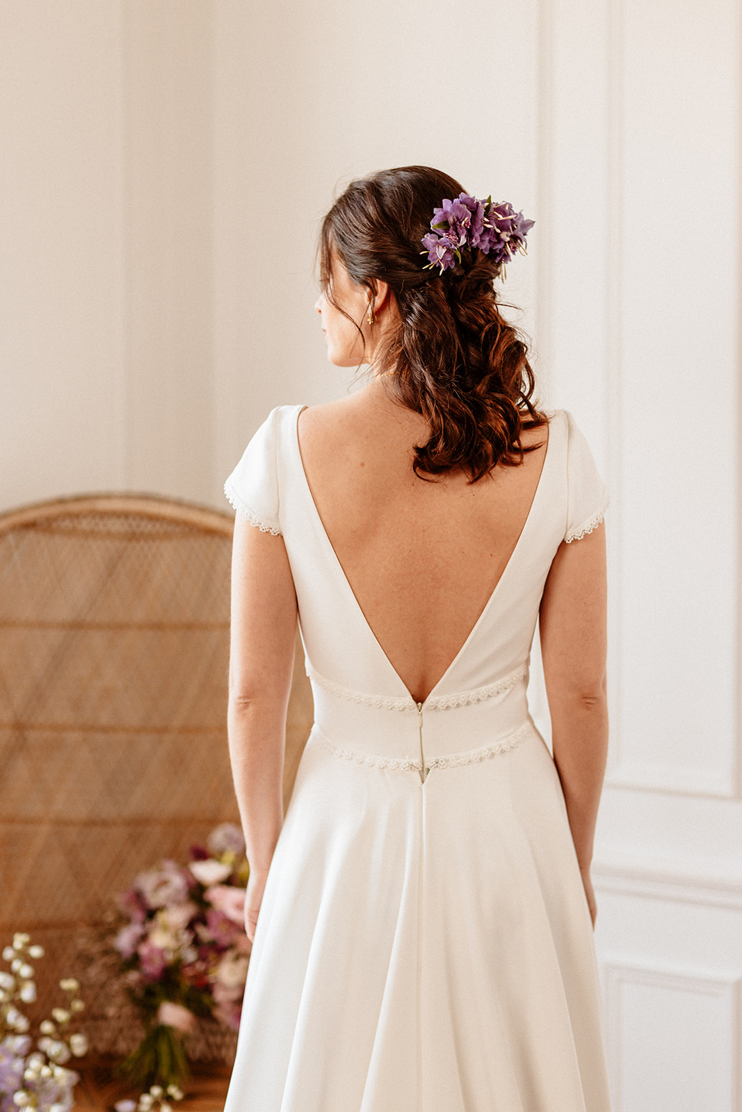 Le Jour de Notre Oui Irène robe de mariée princesse ivoire