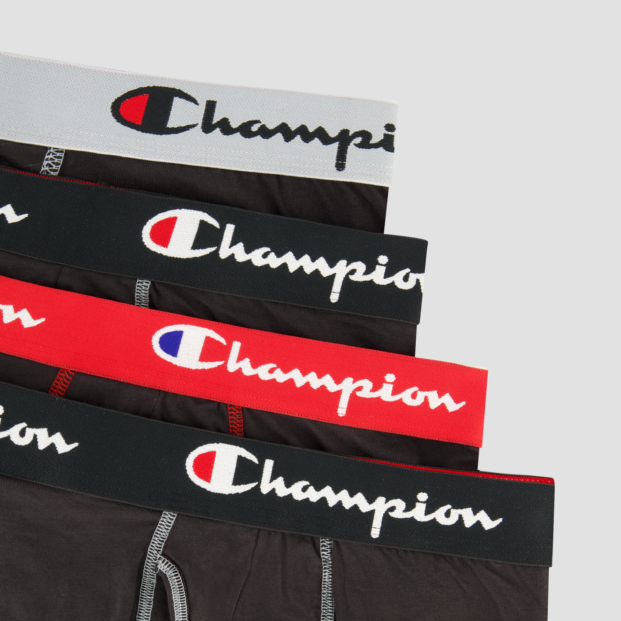 Champion 4Pk Cotton Stretch boxer homme assorti coton lot 4