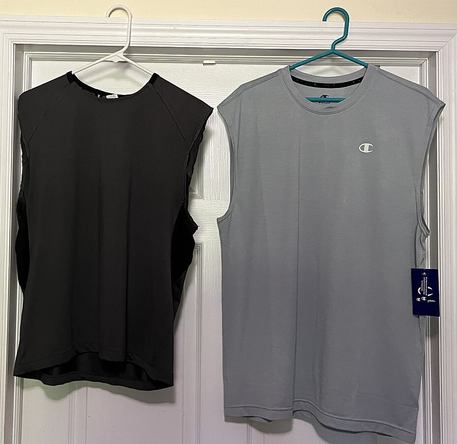 Champion Sport Crewneck Muscle Tee t-shirt noir homme