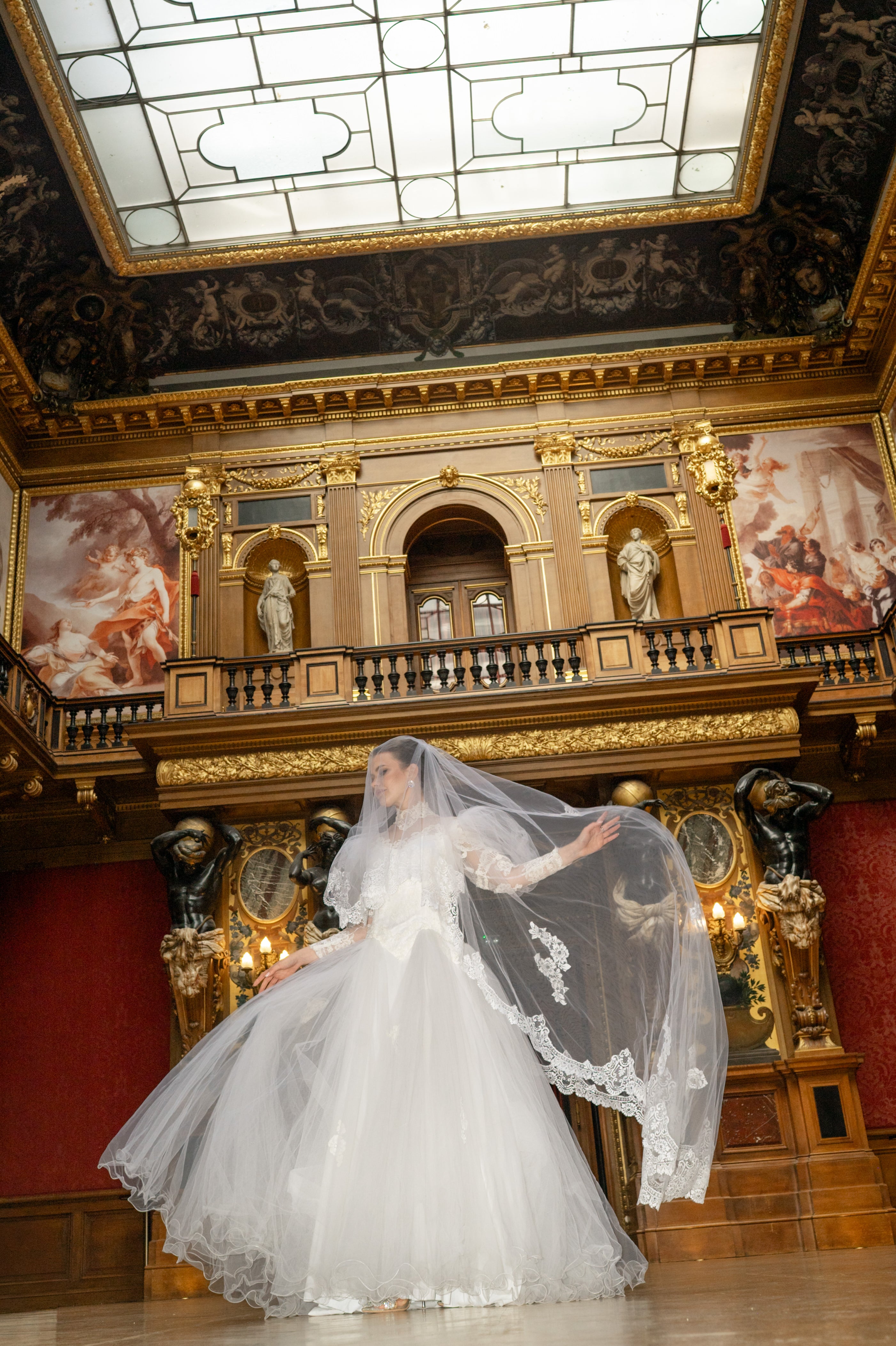 Solène Gisèle La mariée Émérance robe de mariée blanc tulle dentelle