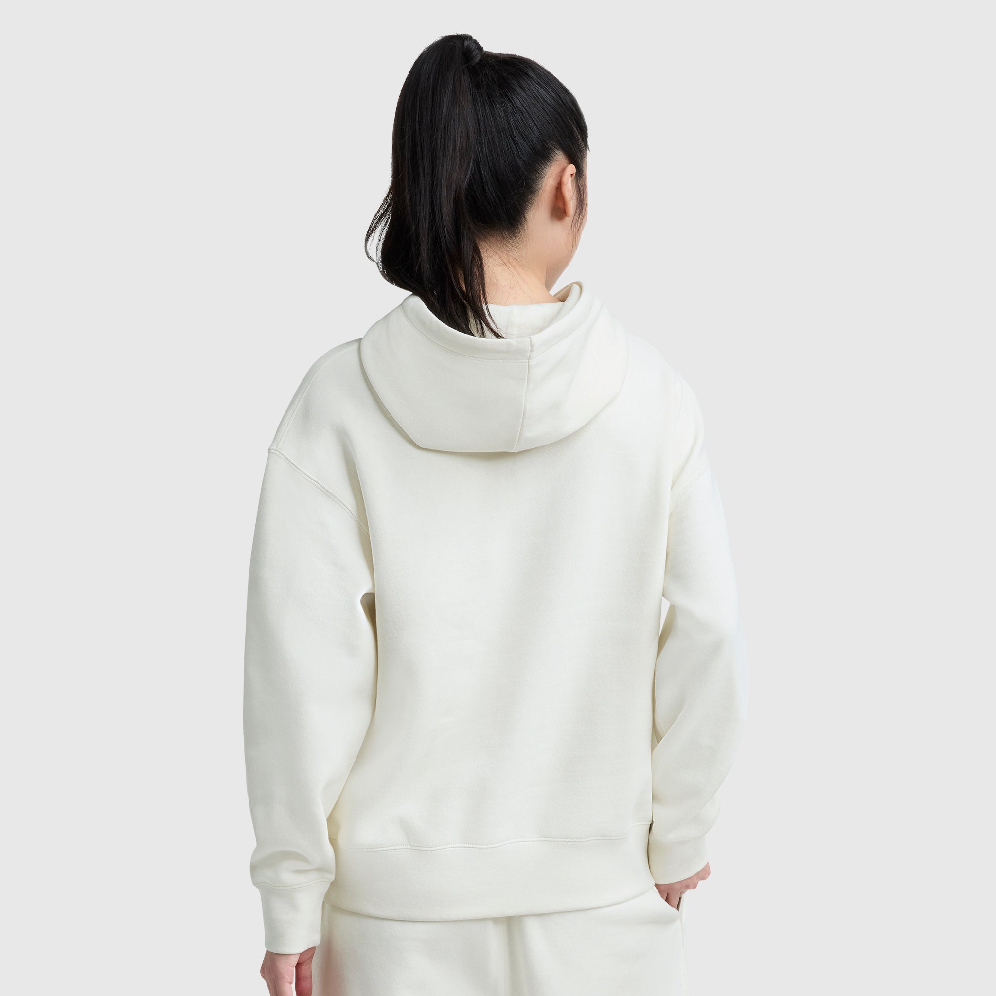 Champion Powerblend Freshman Hoodie sweat à capuche écru coton