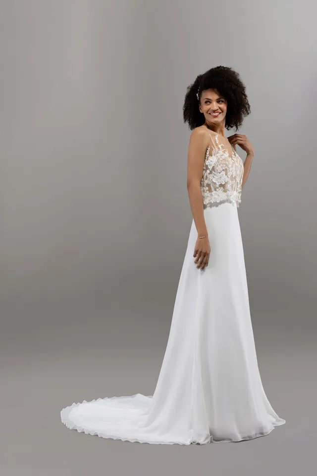 Le Jour de Notre Oui Fluette robe de mariée blanche