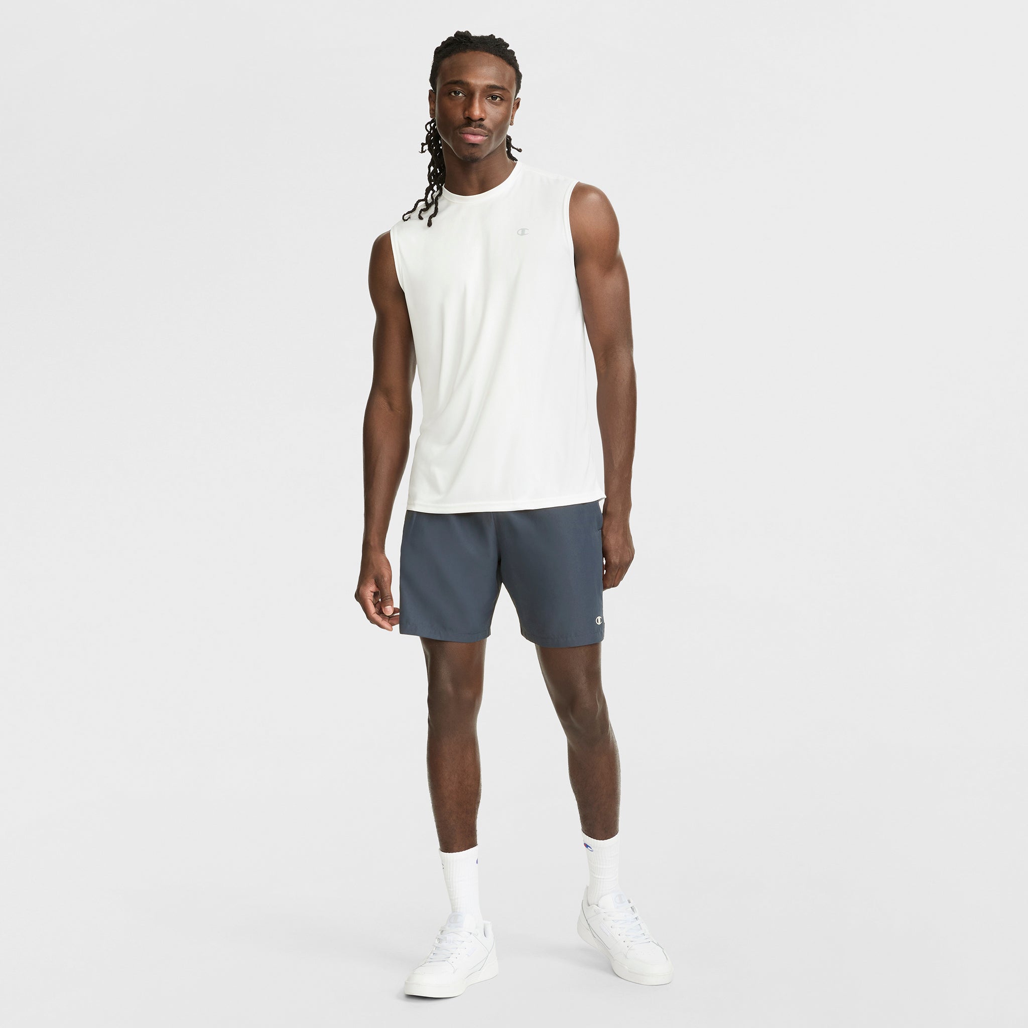 Champion Sport Muscle débardeur homme Bright White slim