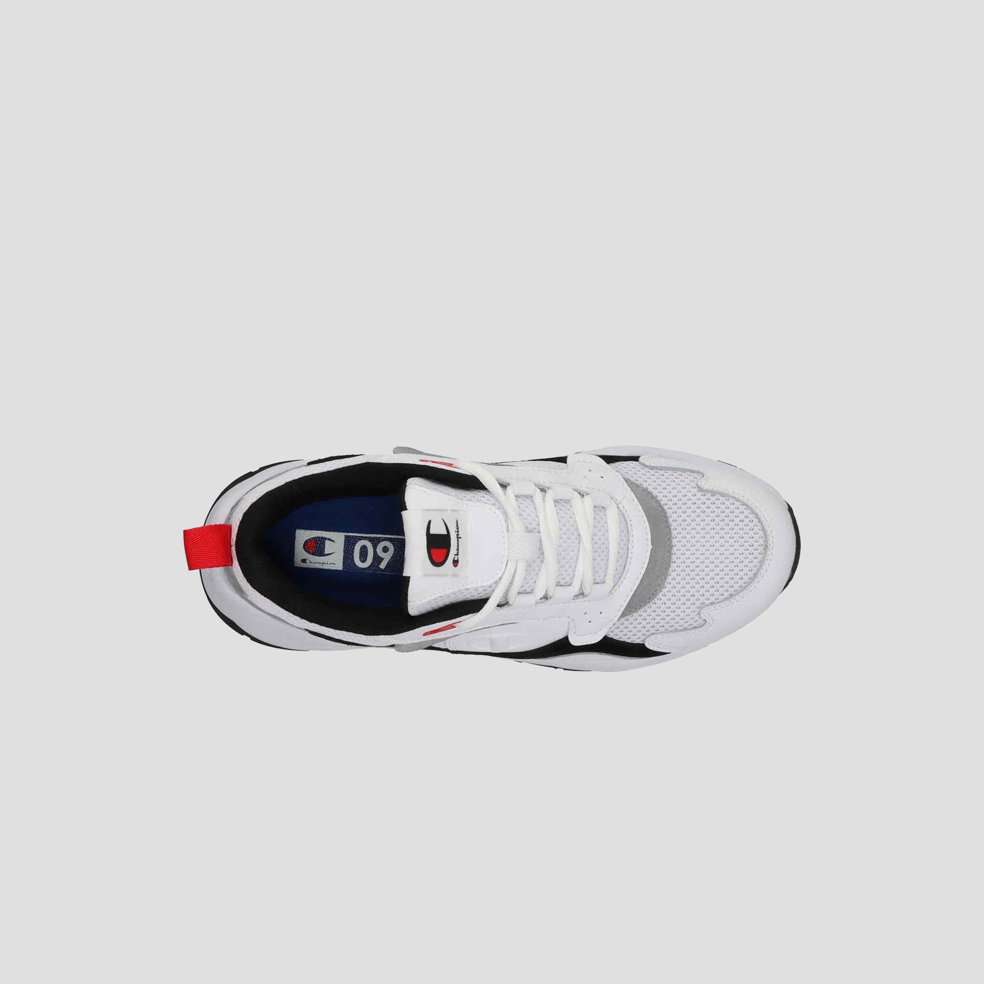 Champion 9318 Vale sneakers homme blanc/gris/noir cuir
