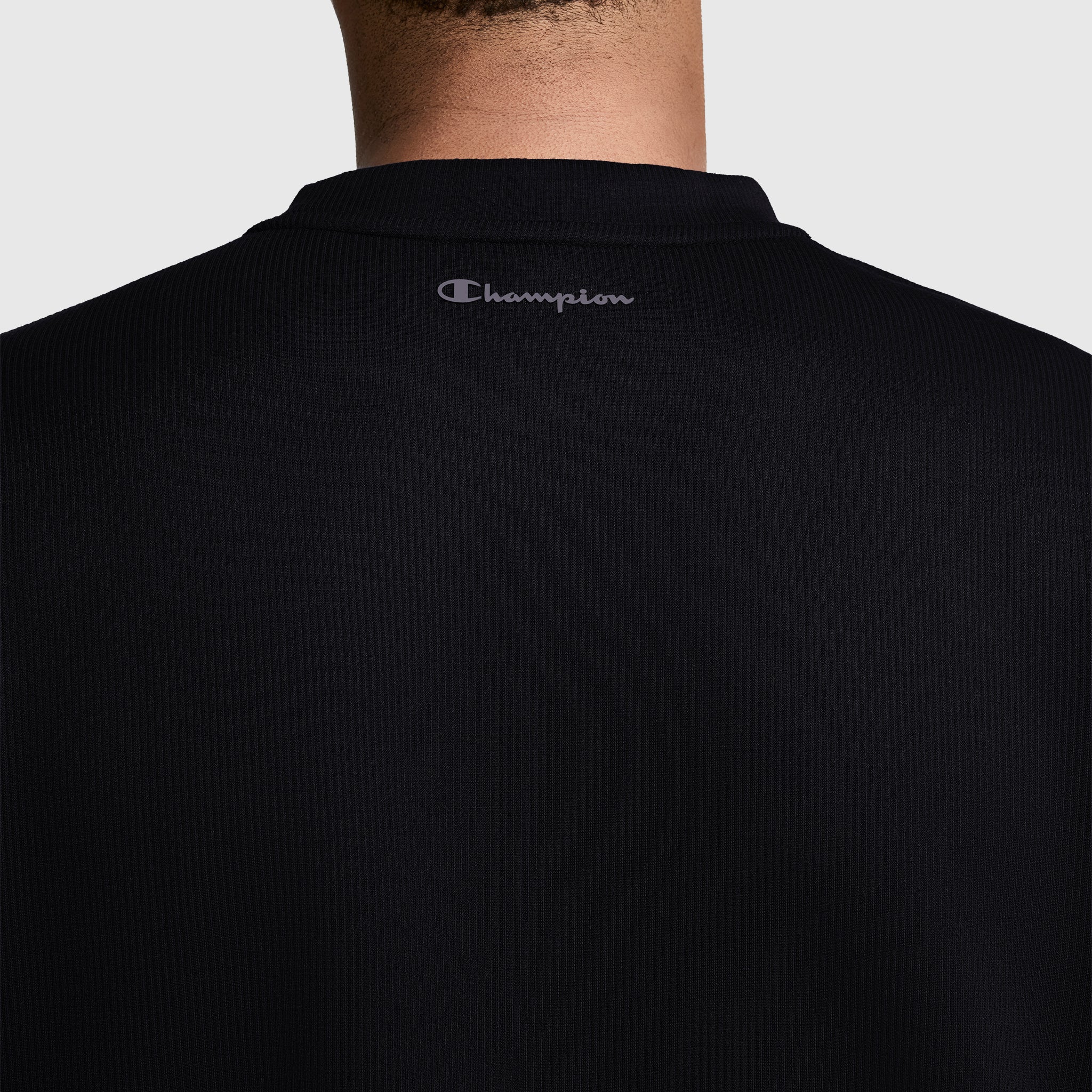 Champion Sport Crewneck sweat Black col rond manches longues
