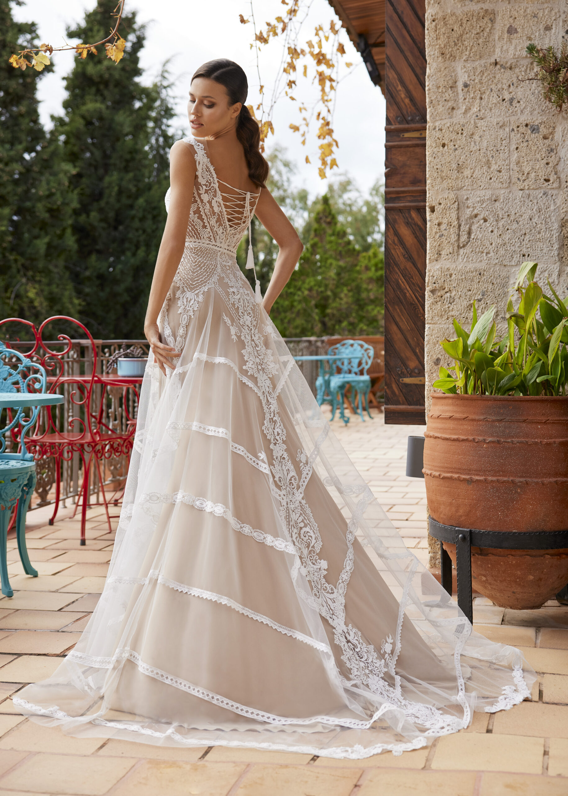 Hervé Paris My Freedom Agnes robe de mariée fluide