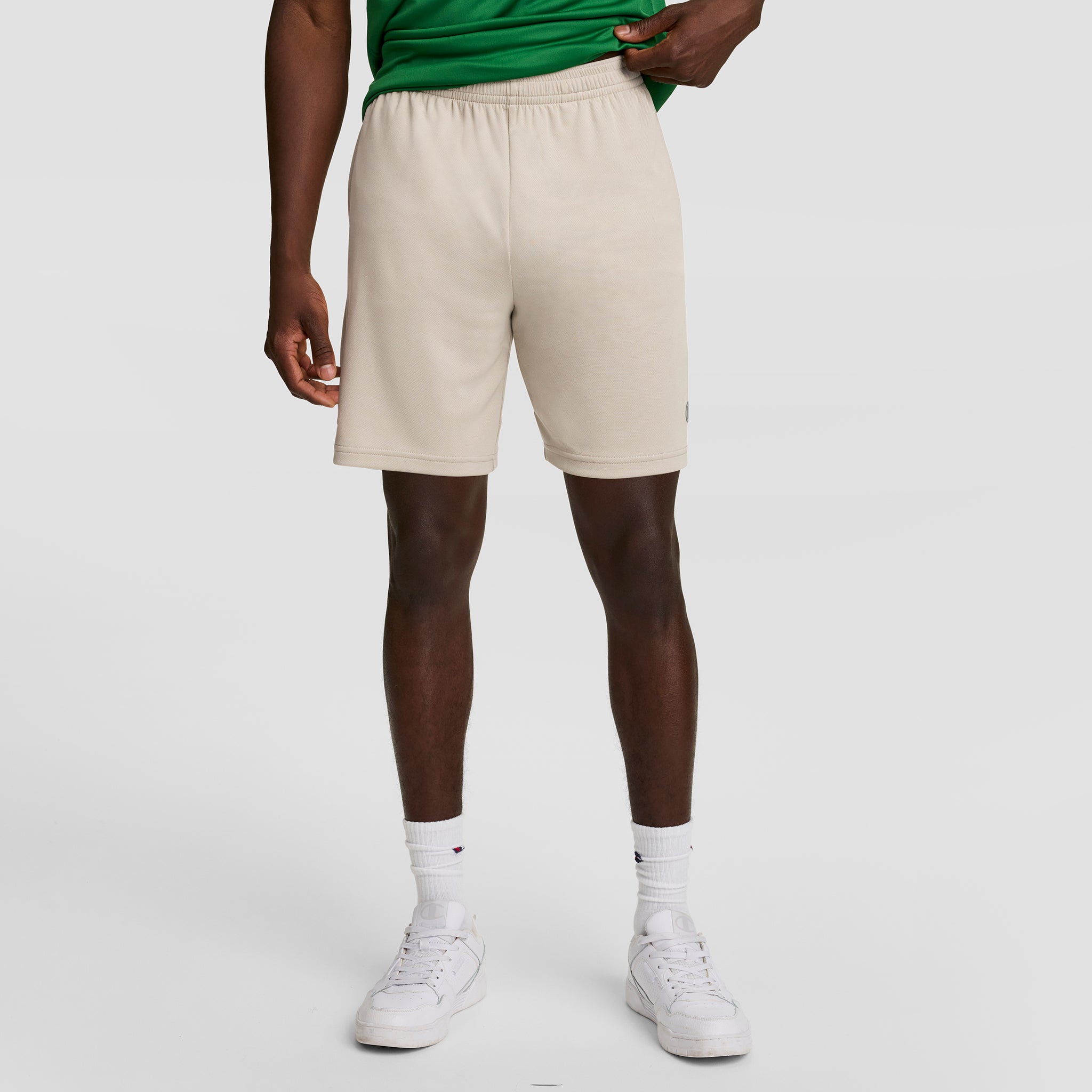Champion 7" short sport homme beige séchage rapide