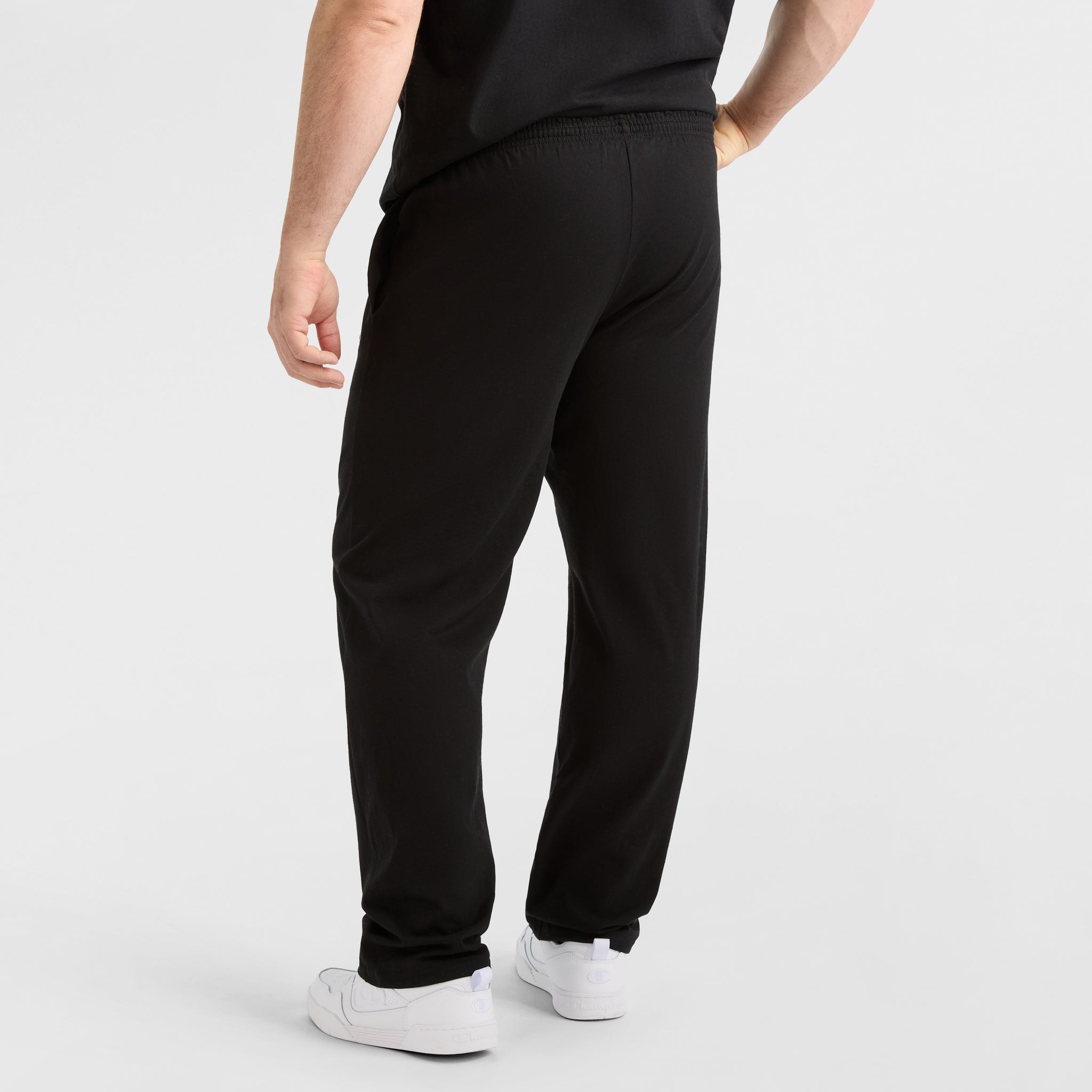 Champion Pants Pantalon Lounge Noir Coton Grande Taille