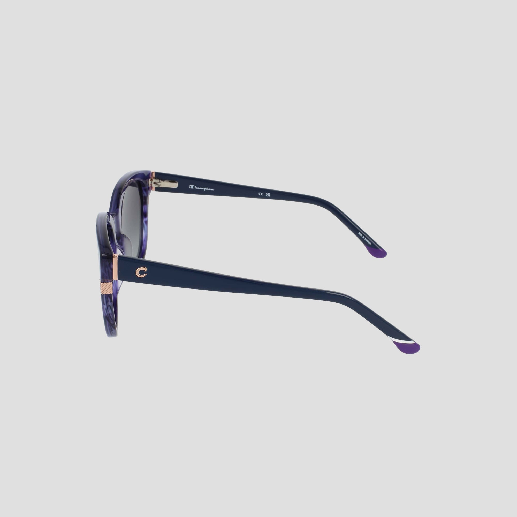 Champion Curvaceous Square Lunettes Soleil Femme Bleu