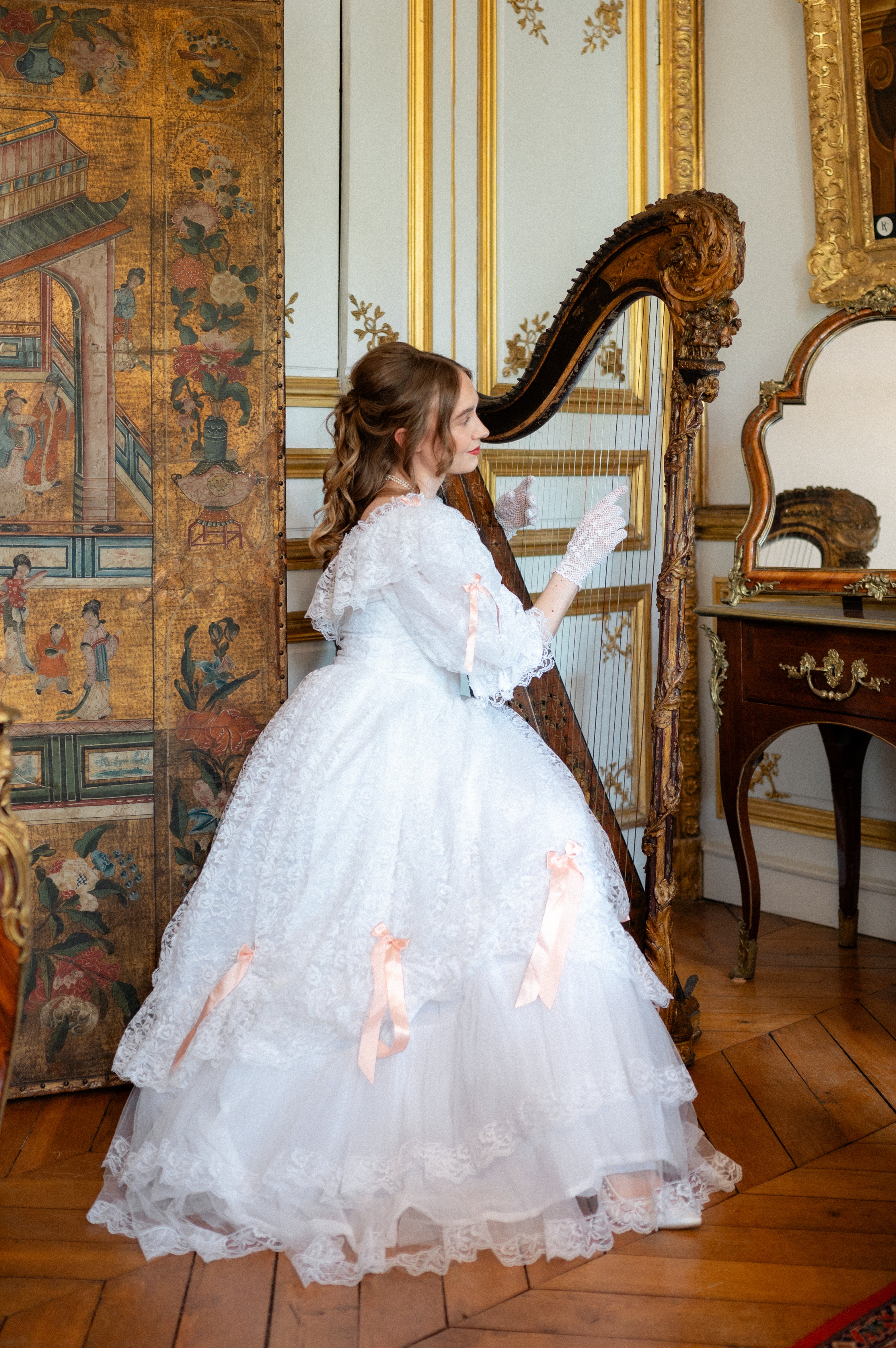 Solène Gisèle La mariée Seraphine robe de mariée blanche 34 rubans
